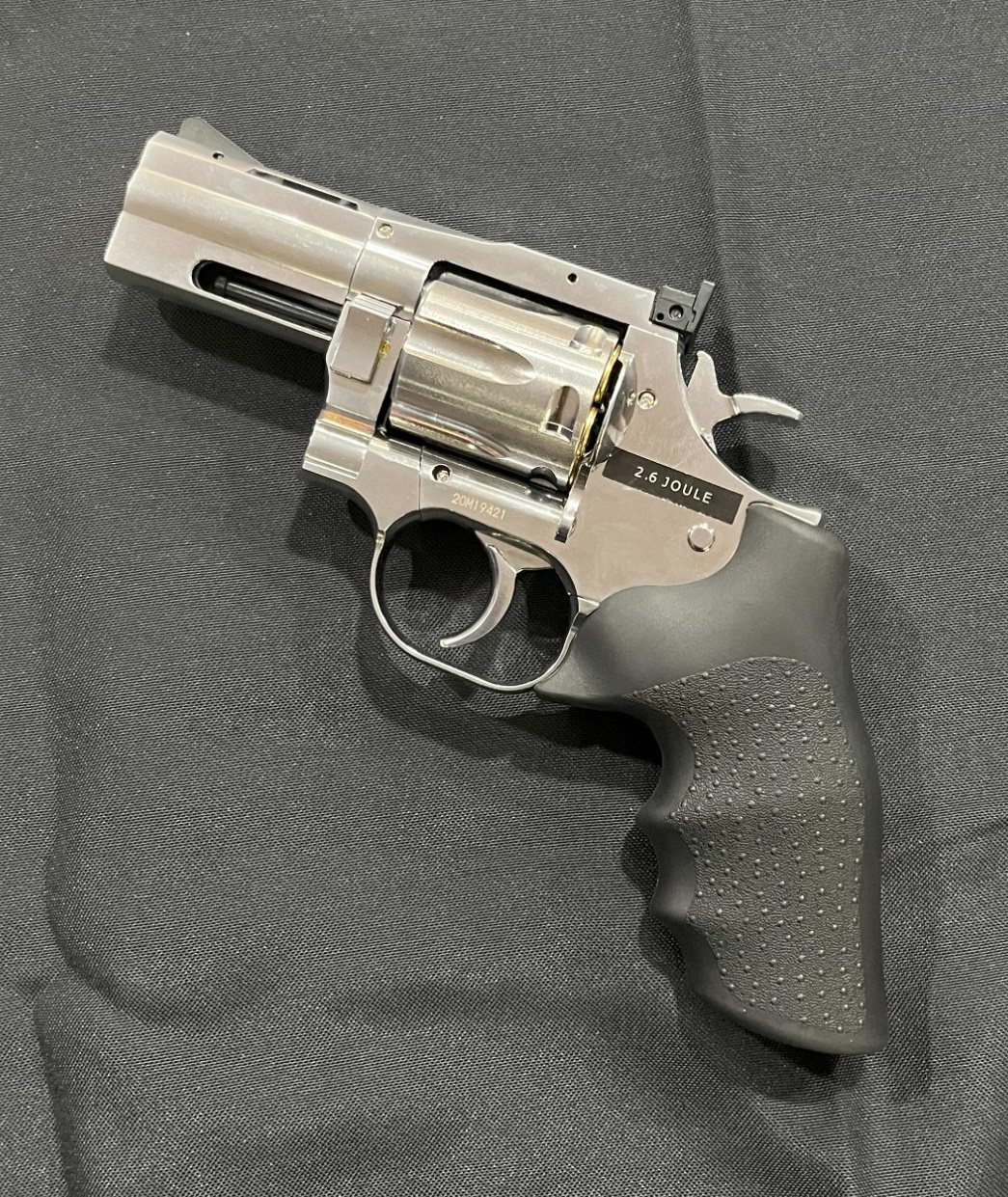 Dan Wesson 715, 2.5 Inch CO2 BB Air Gun, Silver