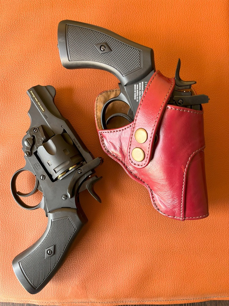 Webley MkVI (4.5MM BORE) 2.5 Inch CIVILIAN MODEL Co2 Pellet Air Gun