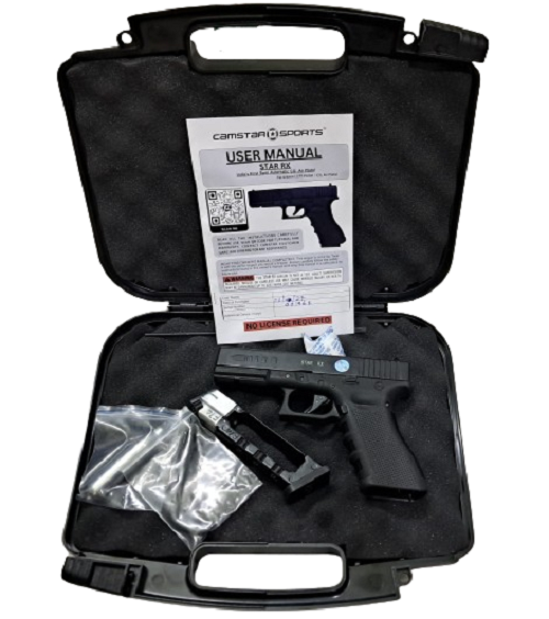 Camstar RX Gen 3 black co2 Air Gun