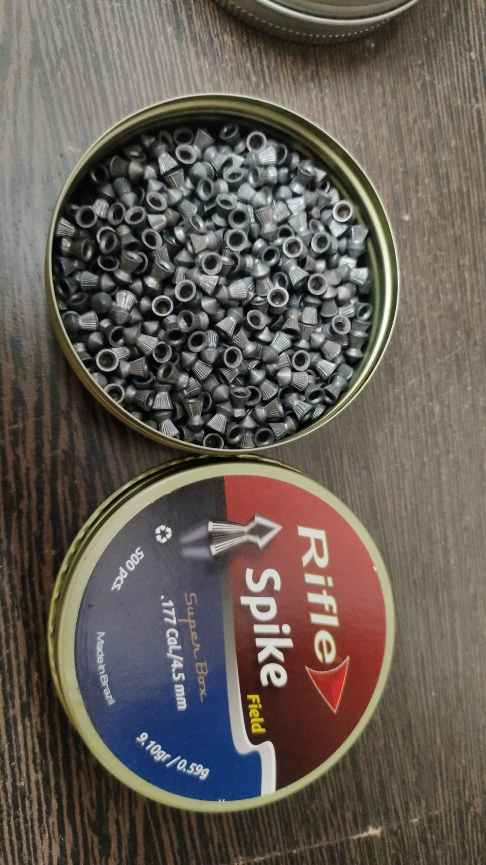 Rifle Spike Field Air Pellets, 0.177 cal