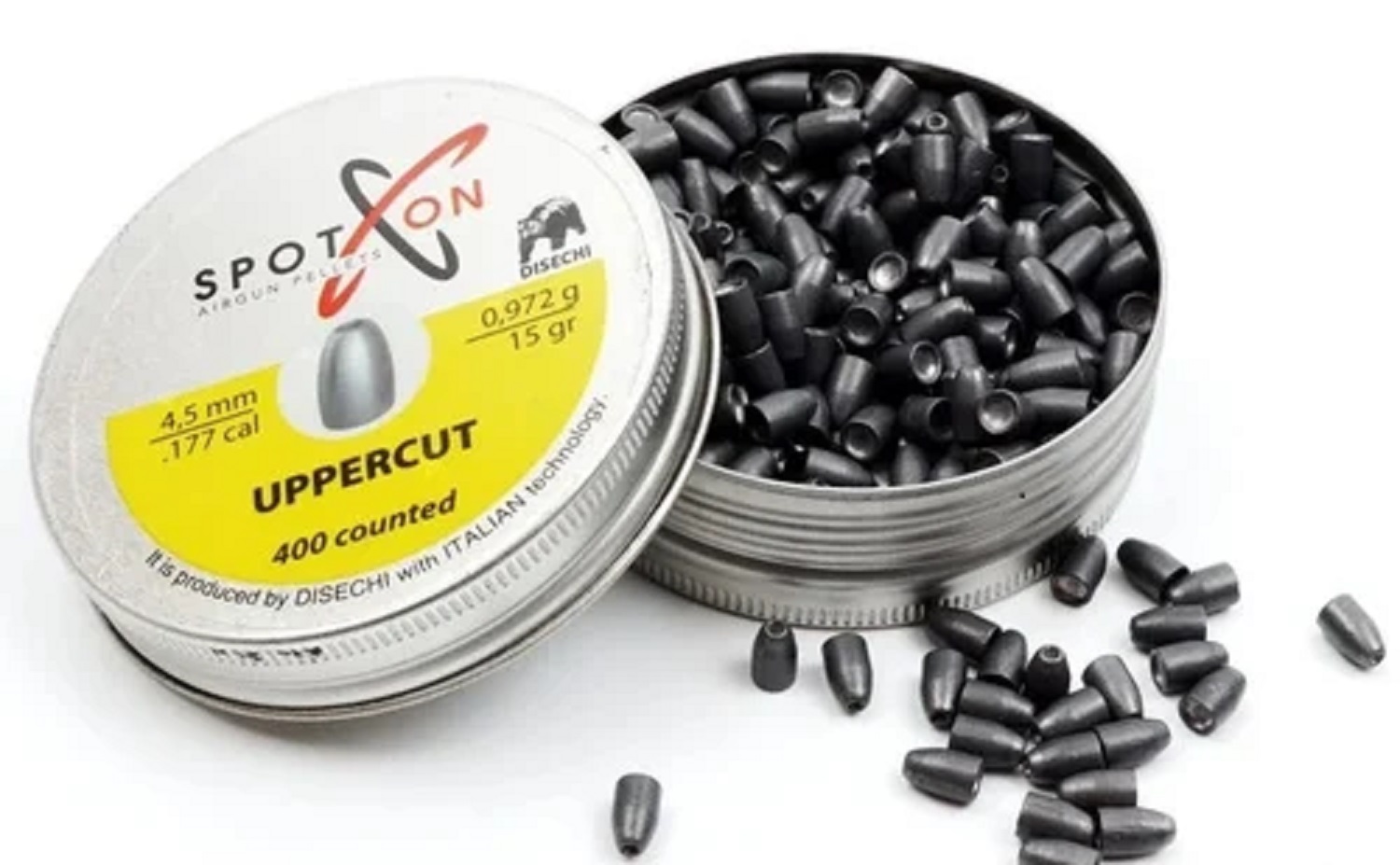 SPOTON Slugs 15gr, Uppercut 0.177 cal. 