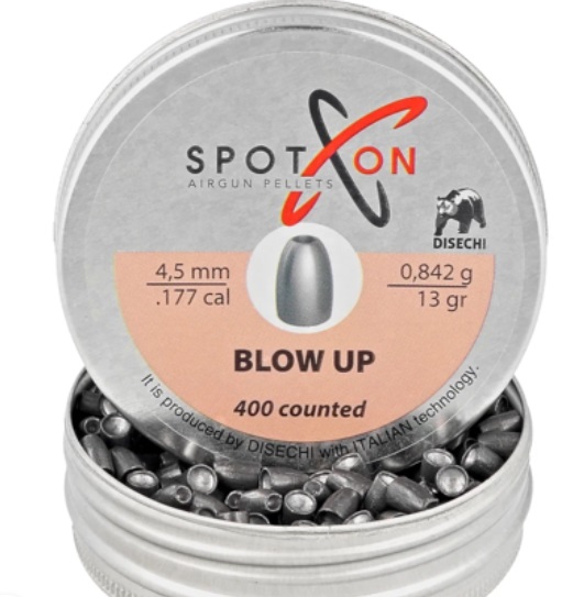 SPOT ON BLOW UP 0.177cal 4,5mm 13gr Air gun Slugs