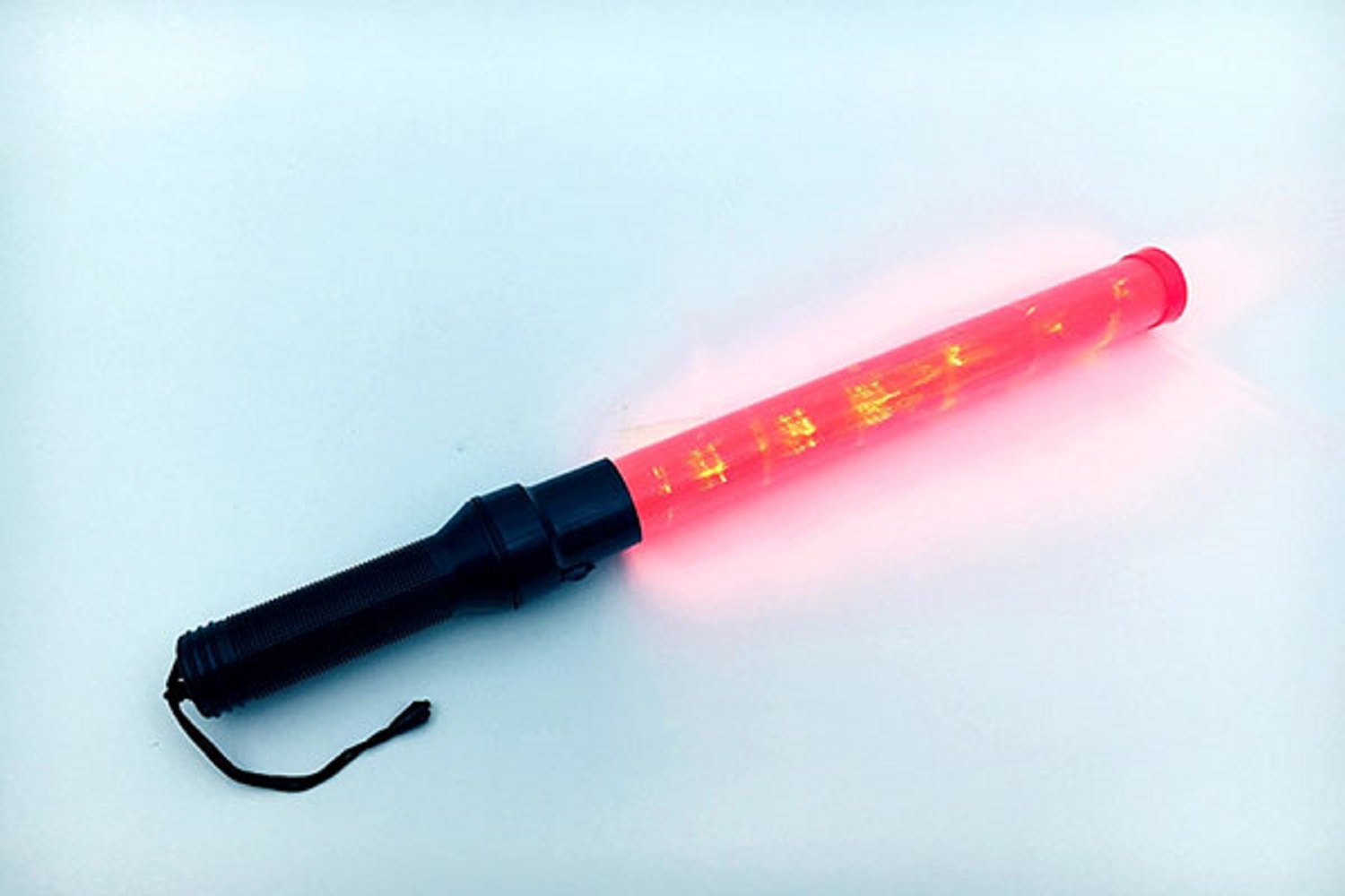 PVC White LED Security Parking Baton Light, Multicolor