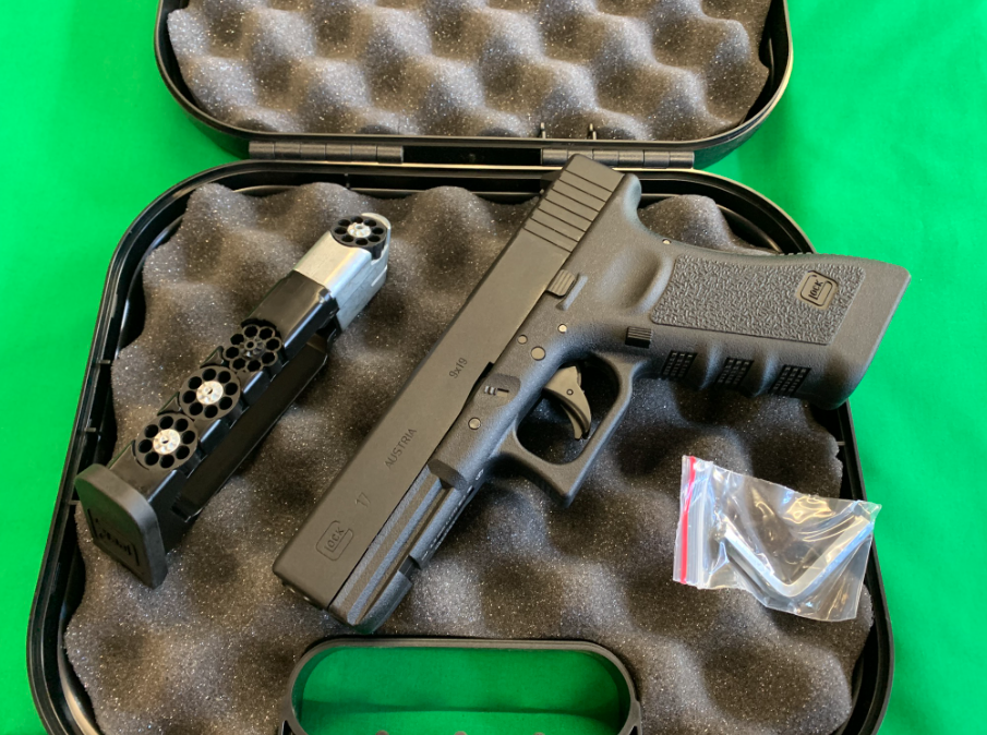 Black Umarex Glock 17 Gen 3 CO2 Air Gun 8rd pellet rotery Magazine