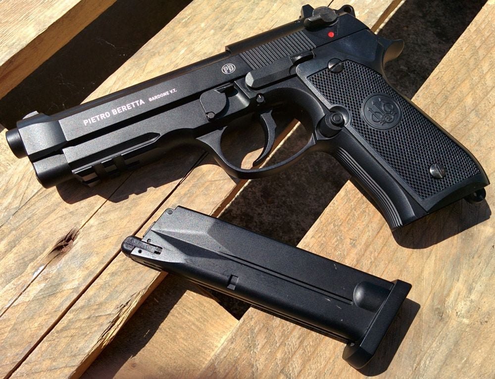 Umarex Beretta 92a1 Co2 0.177 cal, 4.5mm Full Metal Bb Air Gun