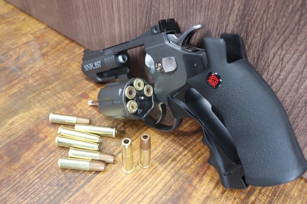 Crosman SNR357 CO2 Dual Ammo Full Metal Air Gun
