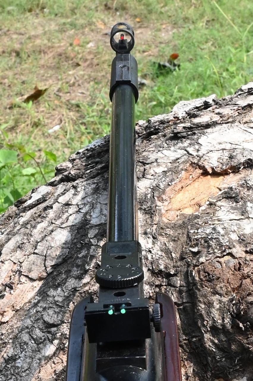 SDB Sniper Nitro, 0.177 Cal. Air Rifle With Fiber Optic, Beech Wood