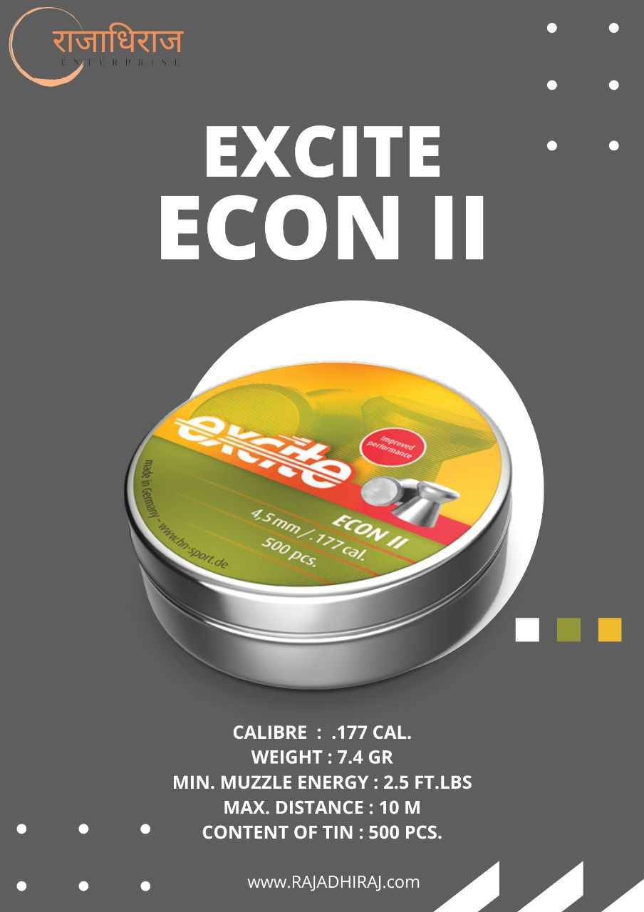 Excite Econ - II Flat Head Pellets