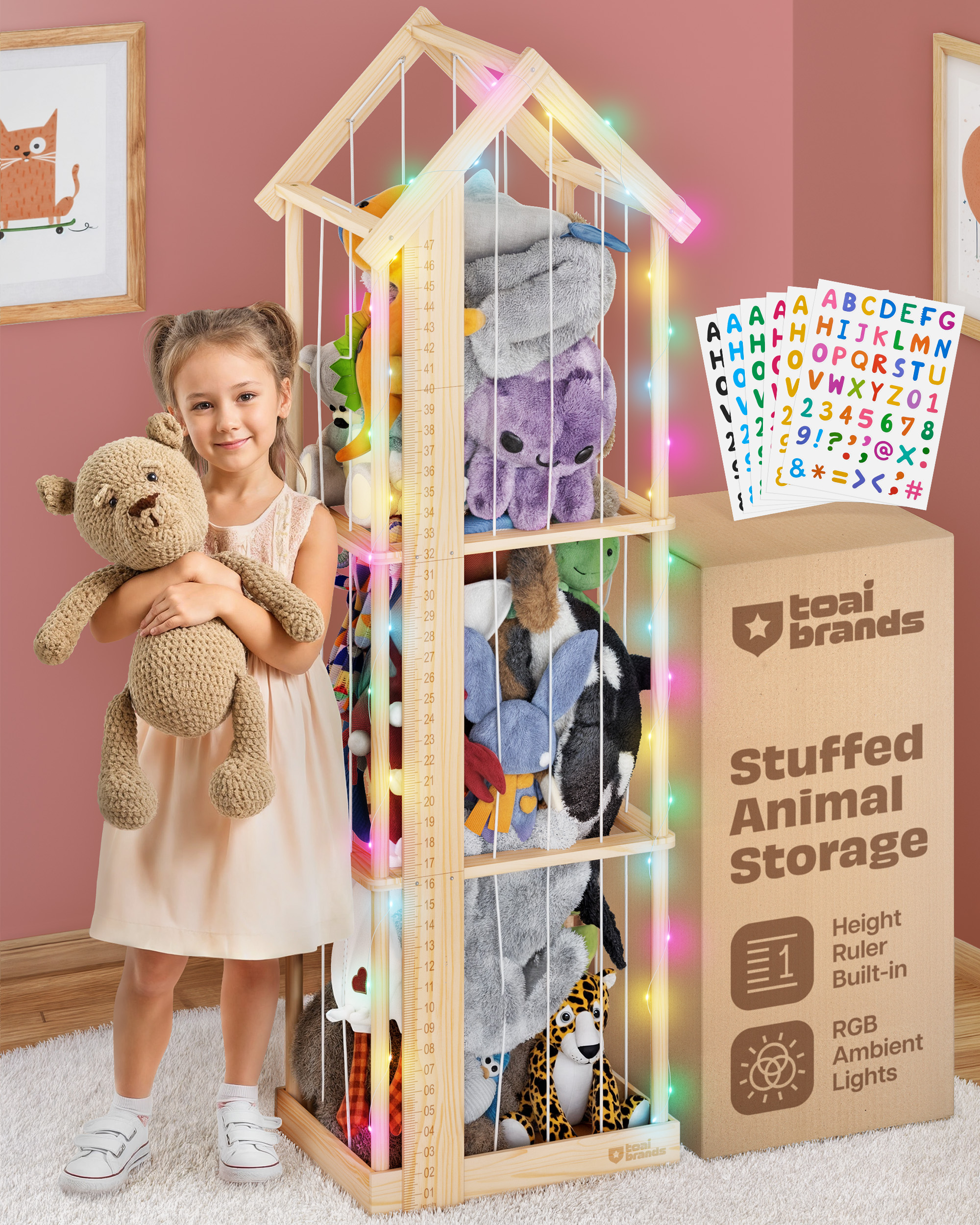 ToAIBrands - Stuffed Animal Zoo - Large Size