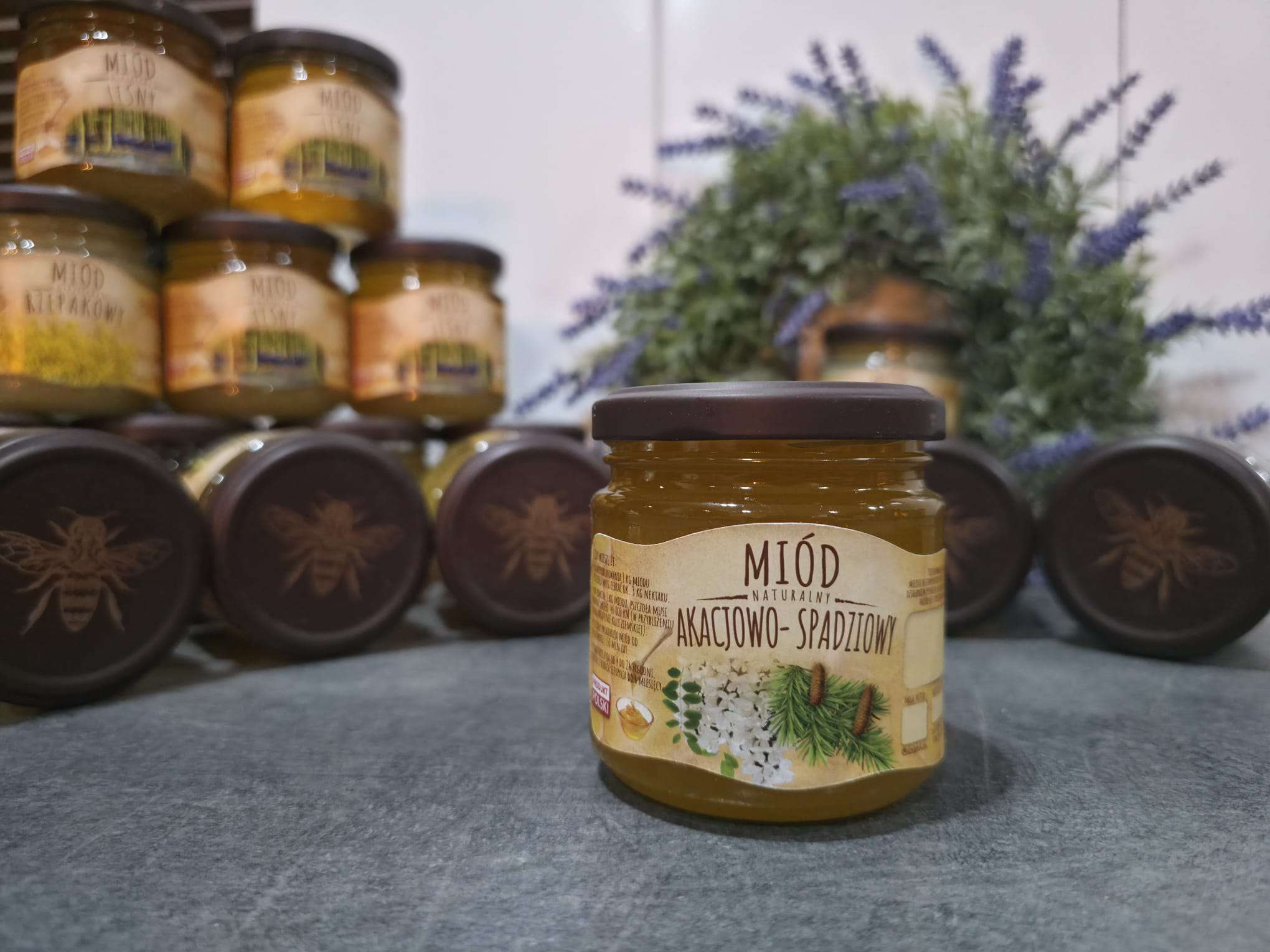 Raw Acacia-Honeydew honey