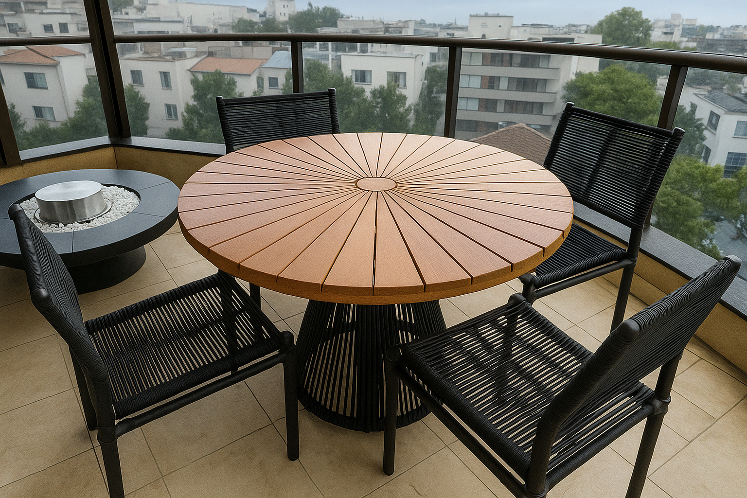 Conjunto de mesa Ancre