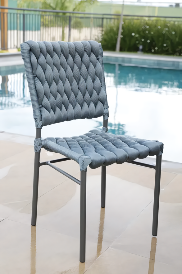 Cadeira Tricot Nautique