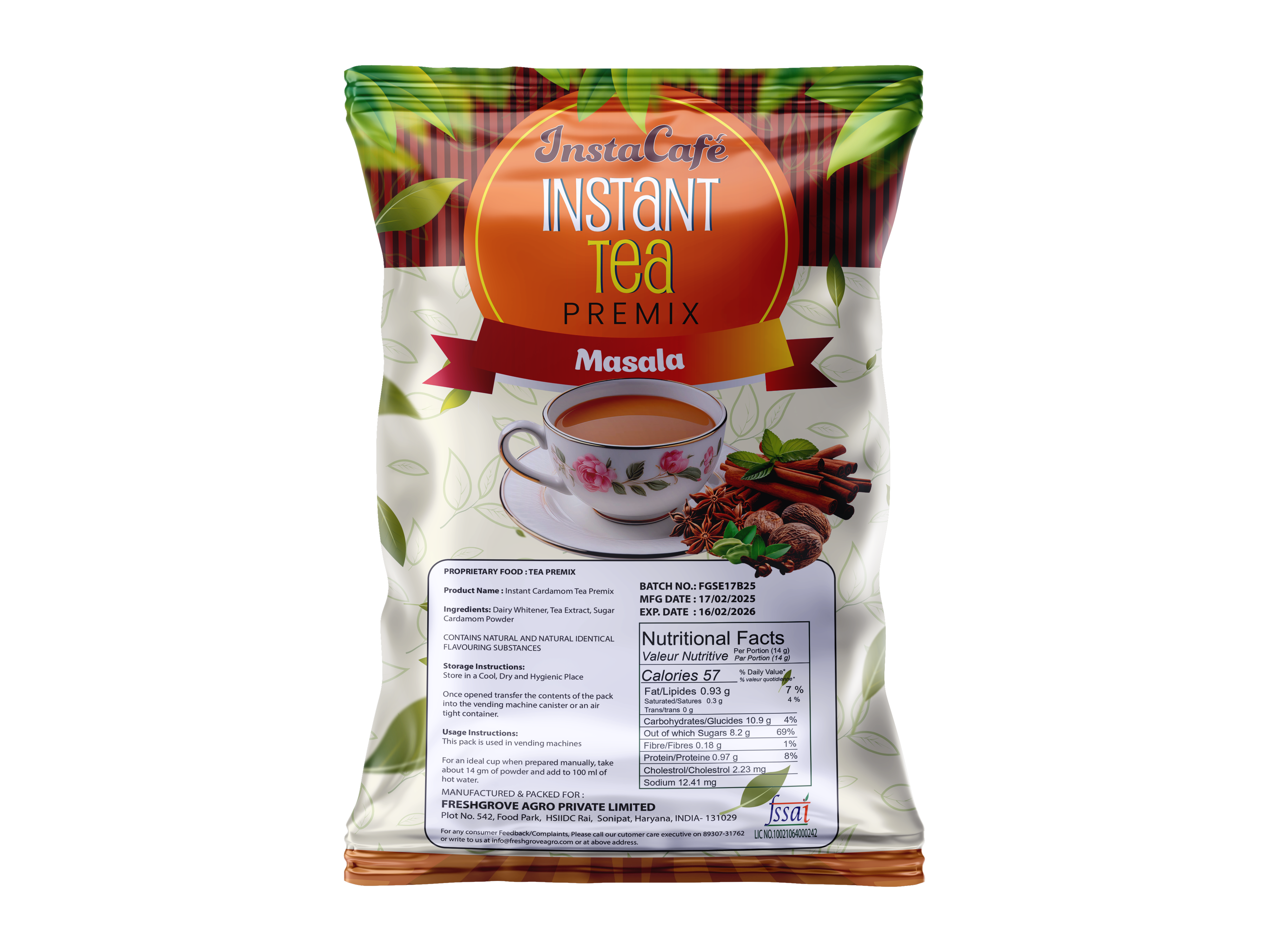 InstaCafe Masala Tea Premix 1 Kg