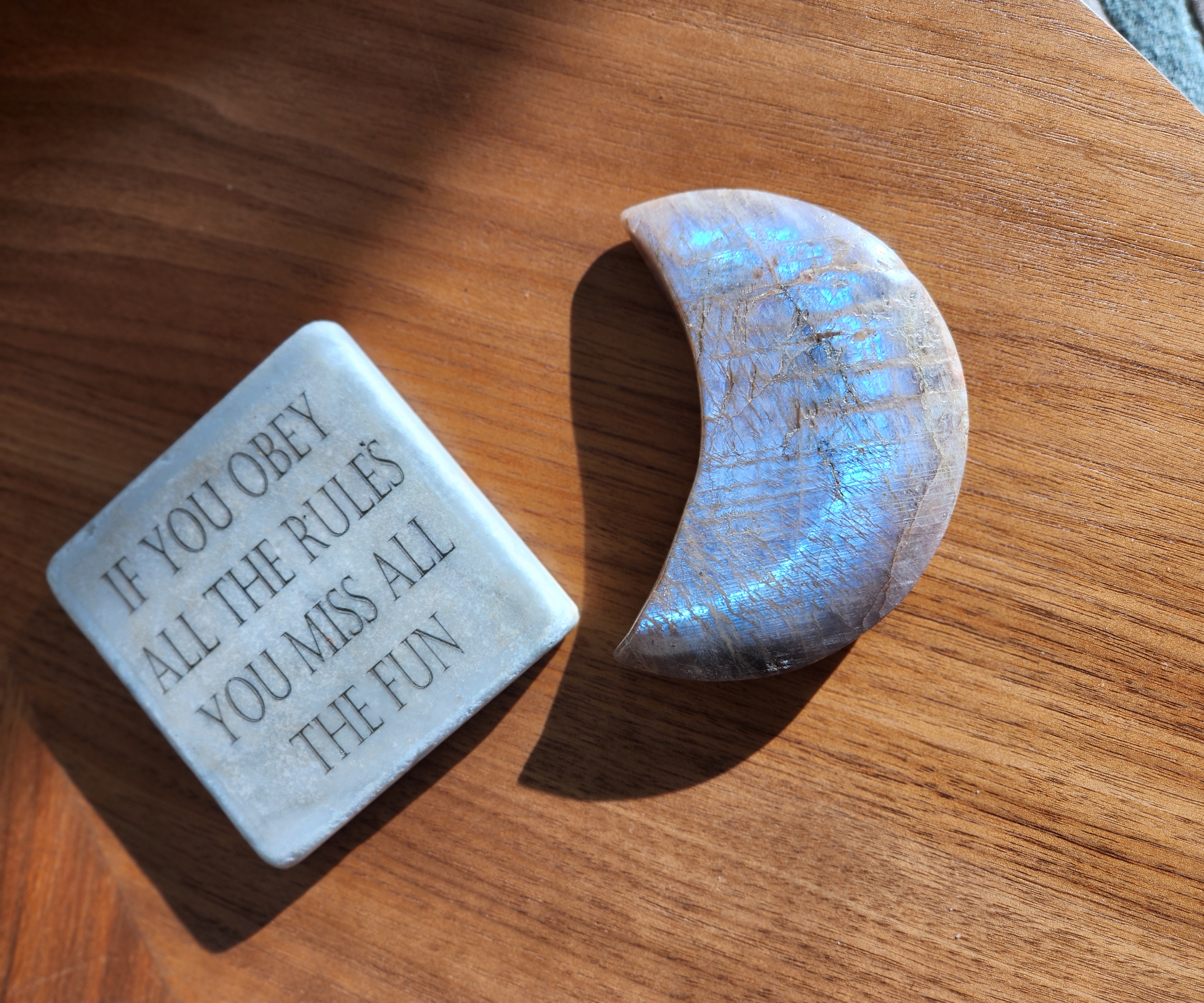 Moonstone Crescent Moon