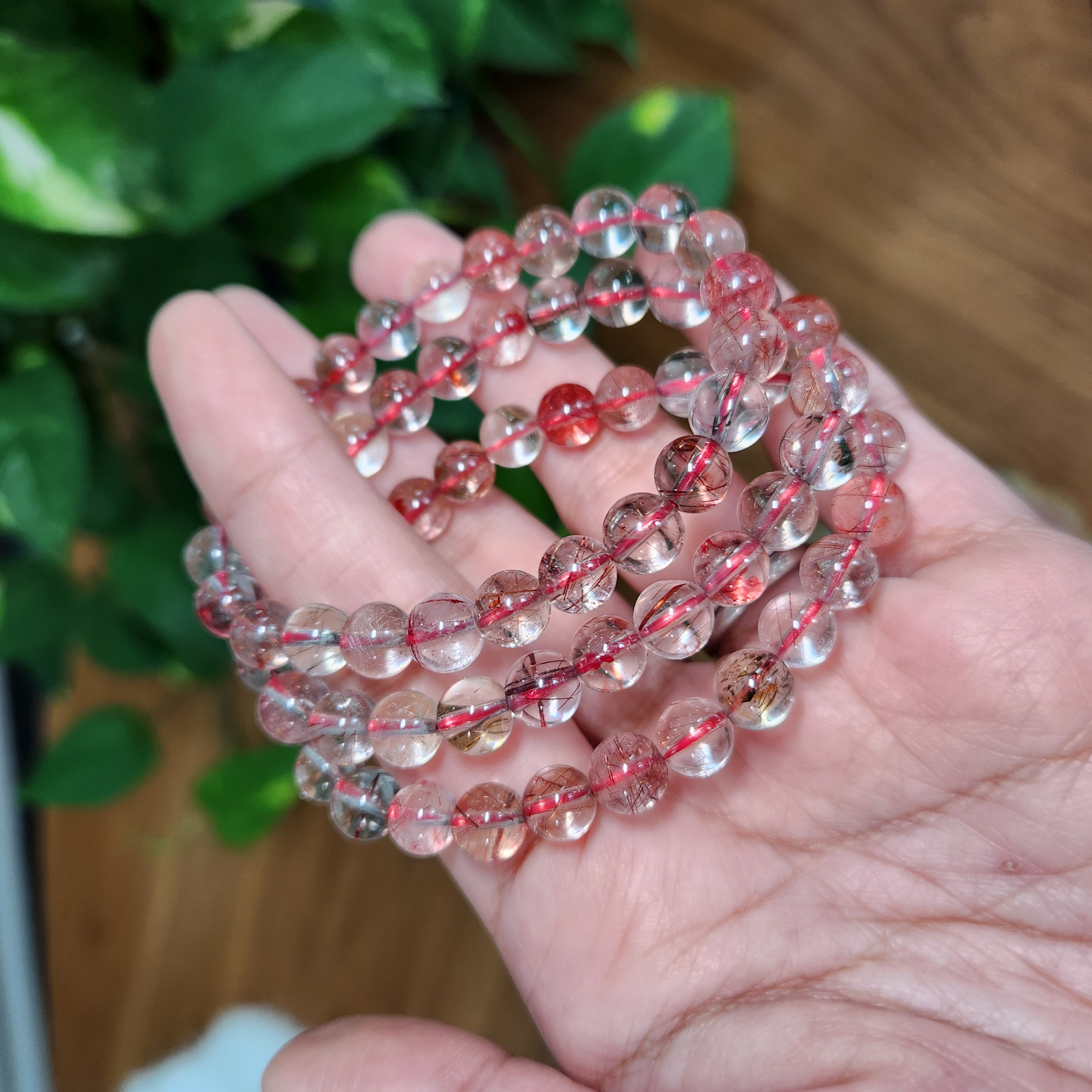 Rutilated Quartz Bracelets