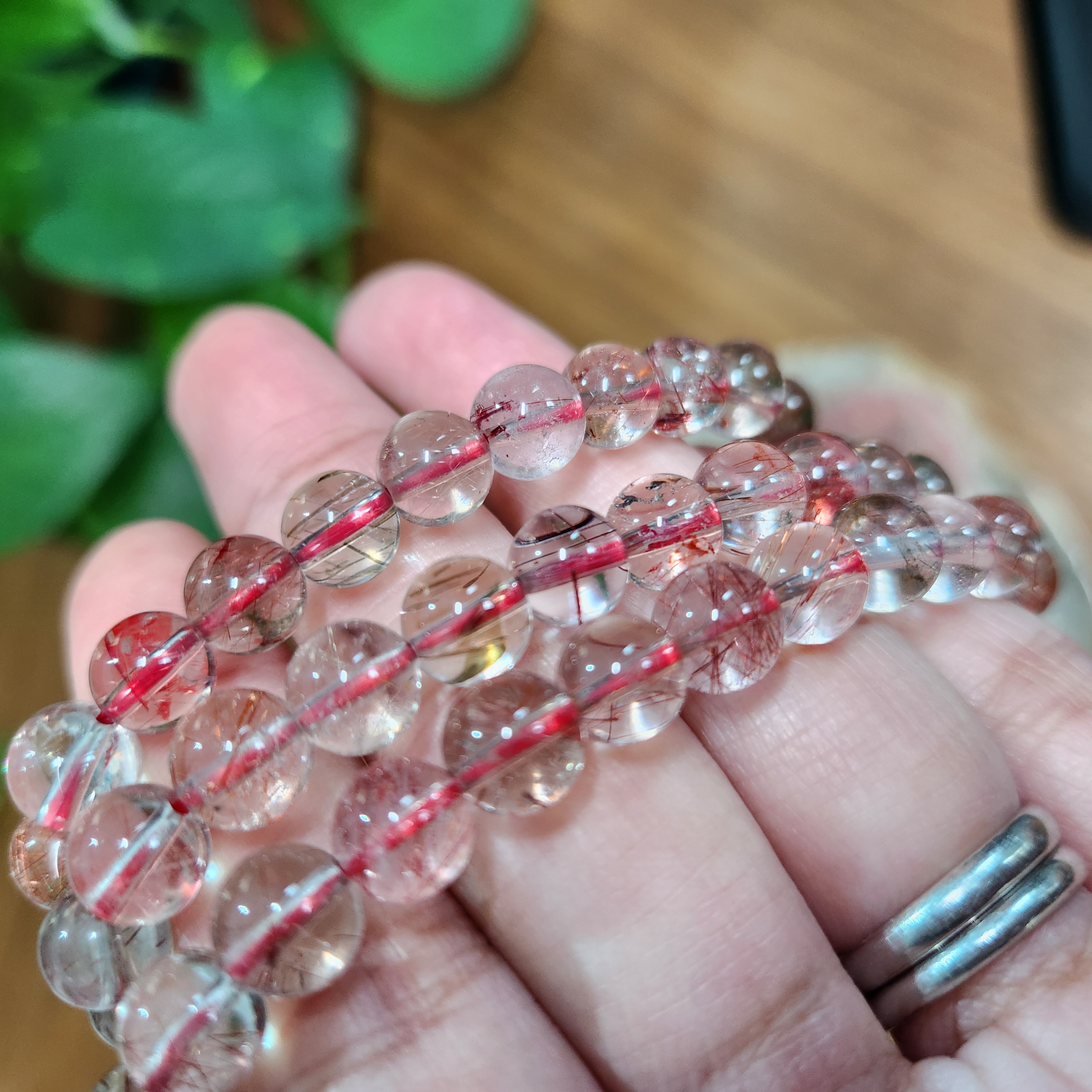 Rutilated Quartz Bracelets