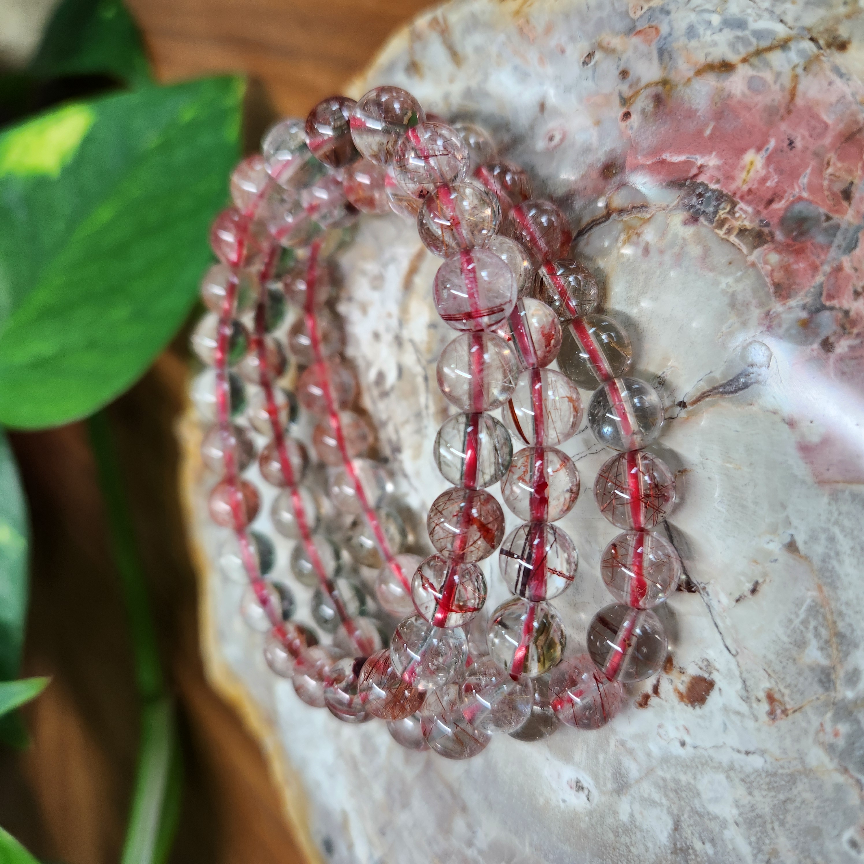 Rutilated Quartz Bracelets