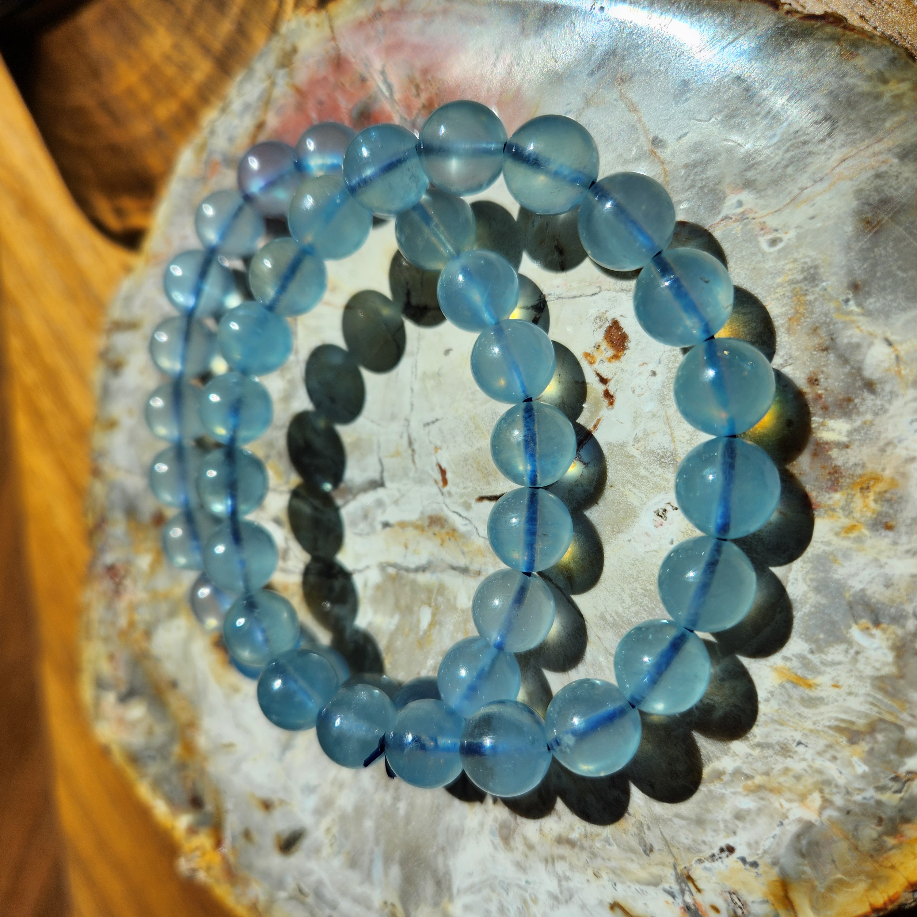 Blue Fluorite Bracelet
