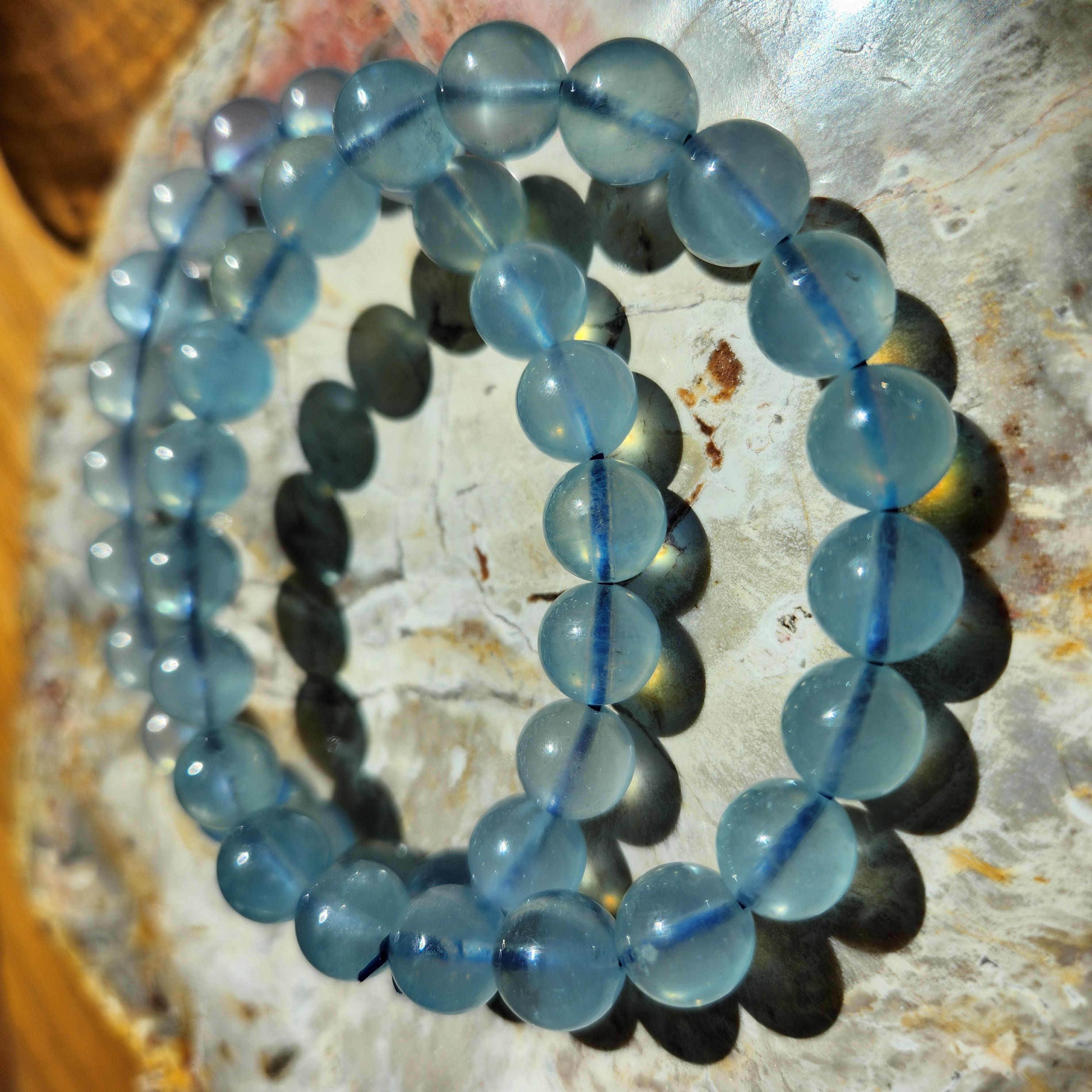 Blue Fluorite Bracelet
