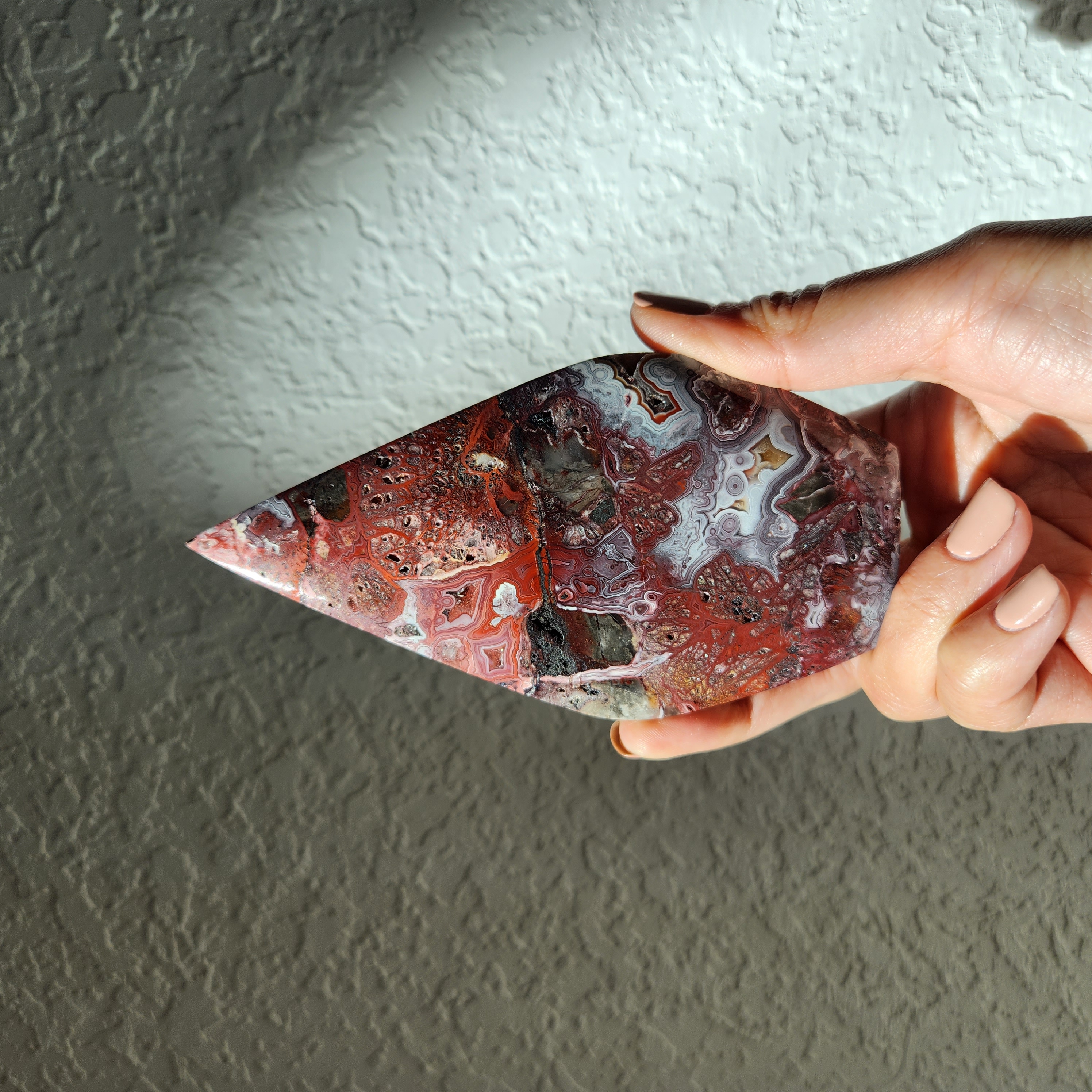 Mexican Lace Agate Flame