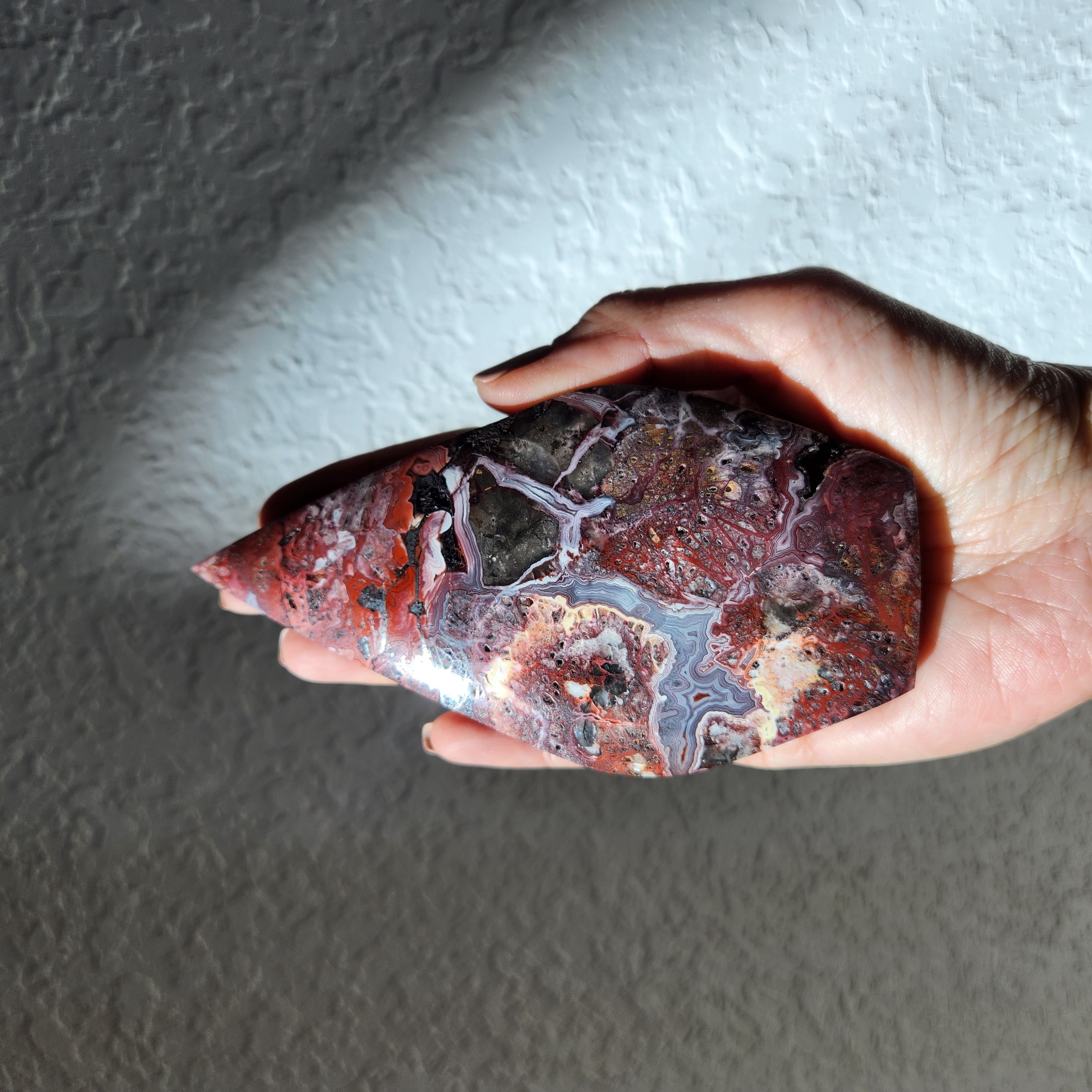 Mexican Lace Agate Flame
