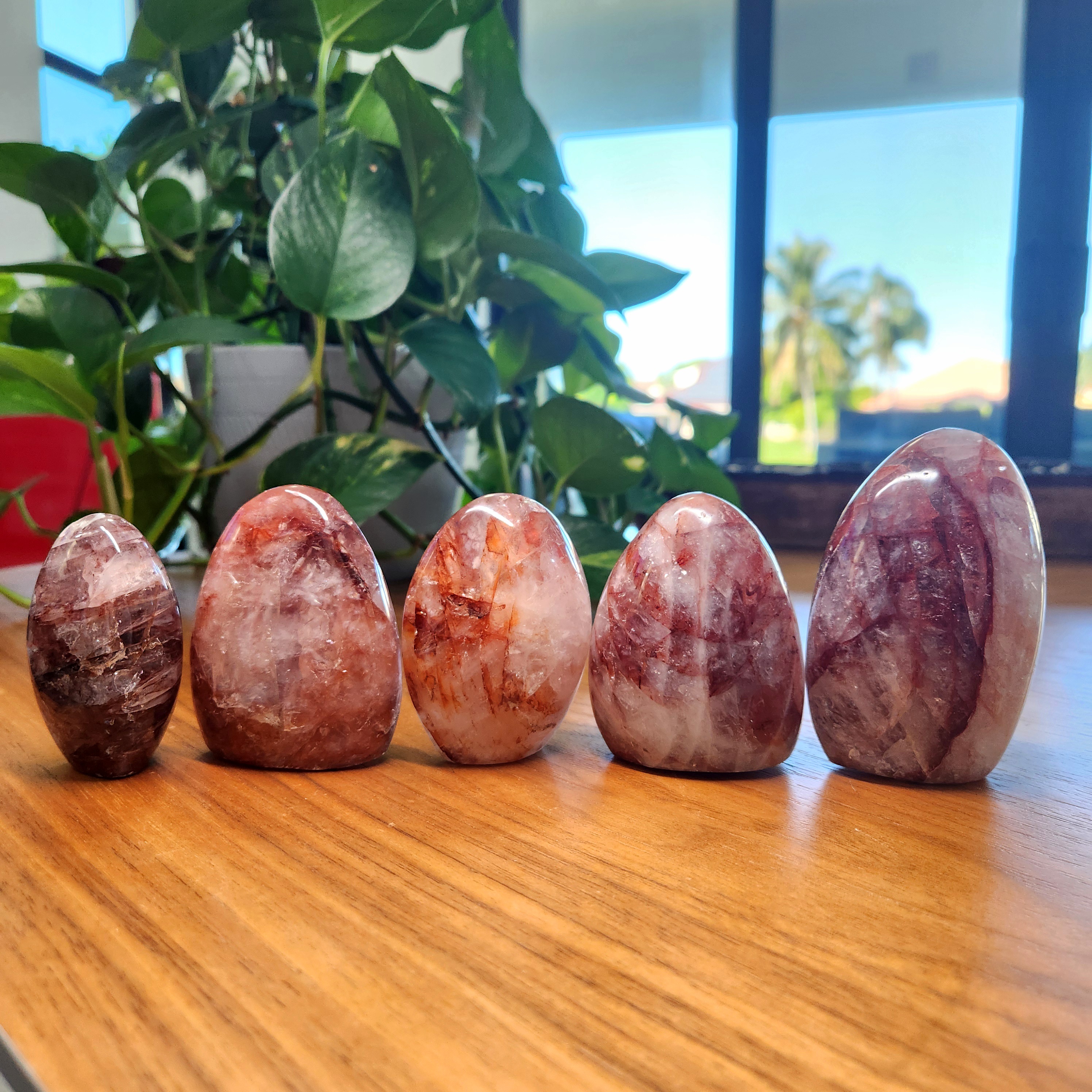 Fire Quartz Freeform • Red Hematoid freeform crystal • Red Hematoid freeform crystal