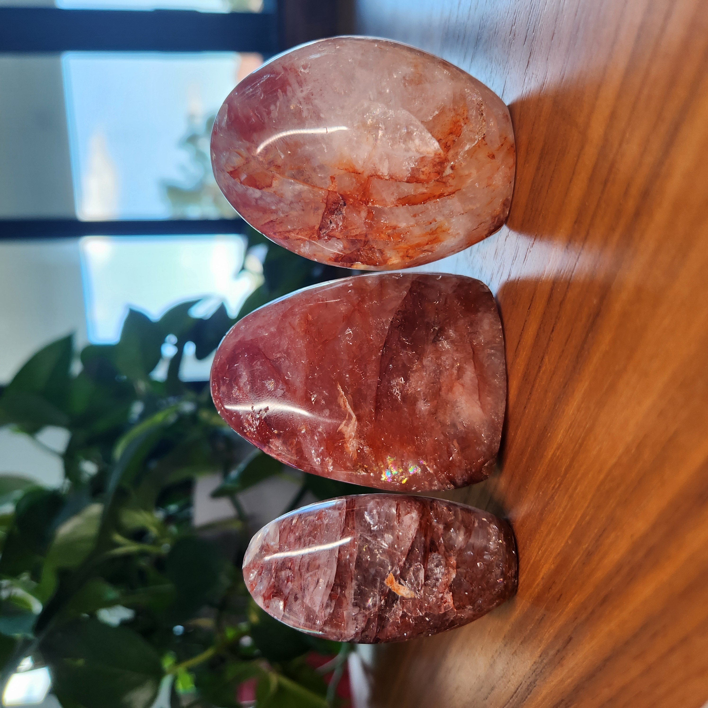 Fire Quartz Freeform • Red Hematoid freeform crystal • Red Hematoid freeform crystal