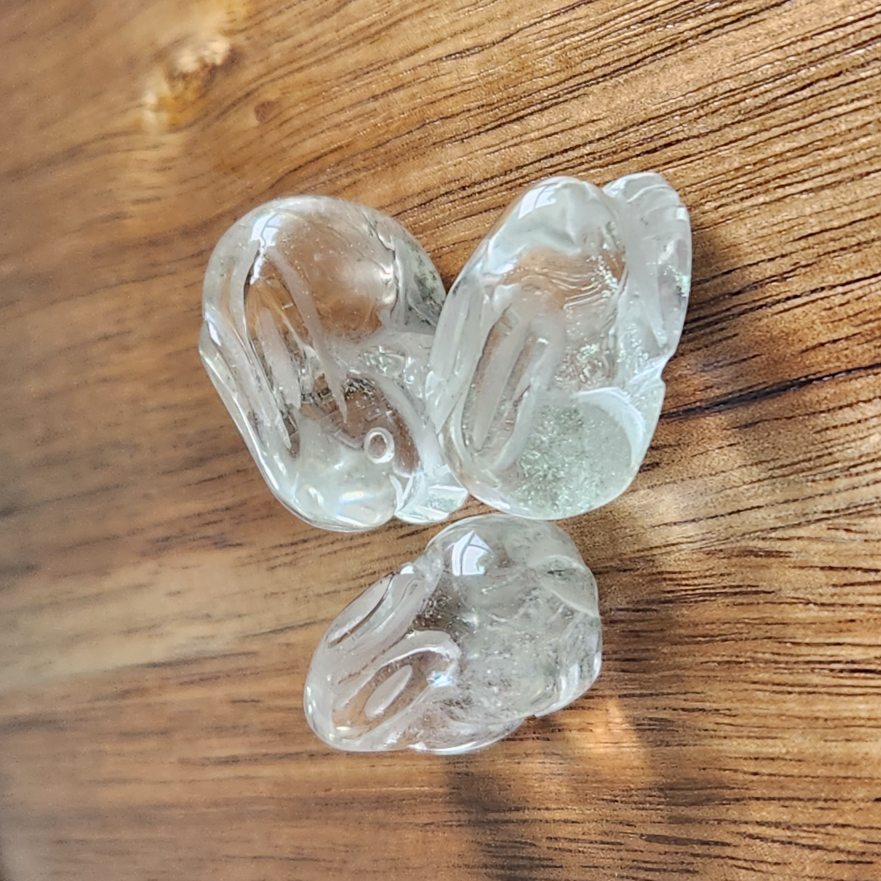 Phantom Quartz Bunny Rabbit • Green Ghost Phantom Bunny Rabbit