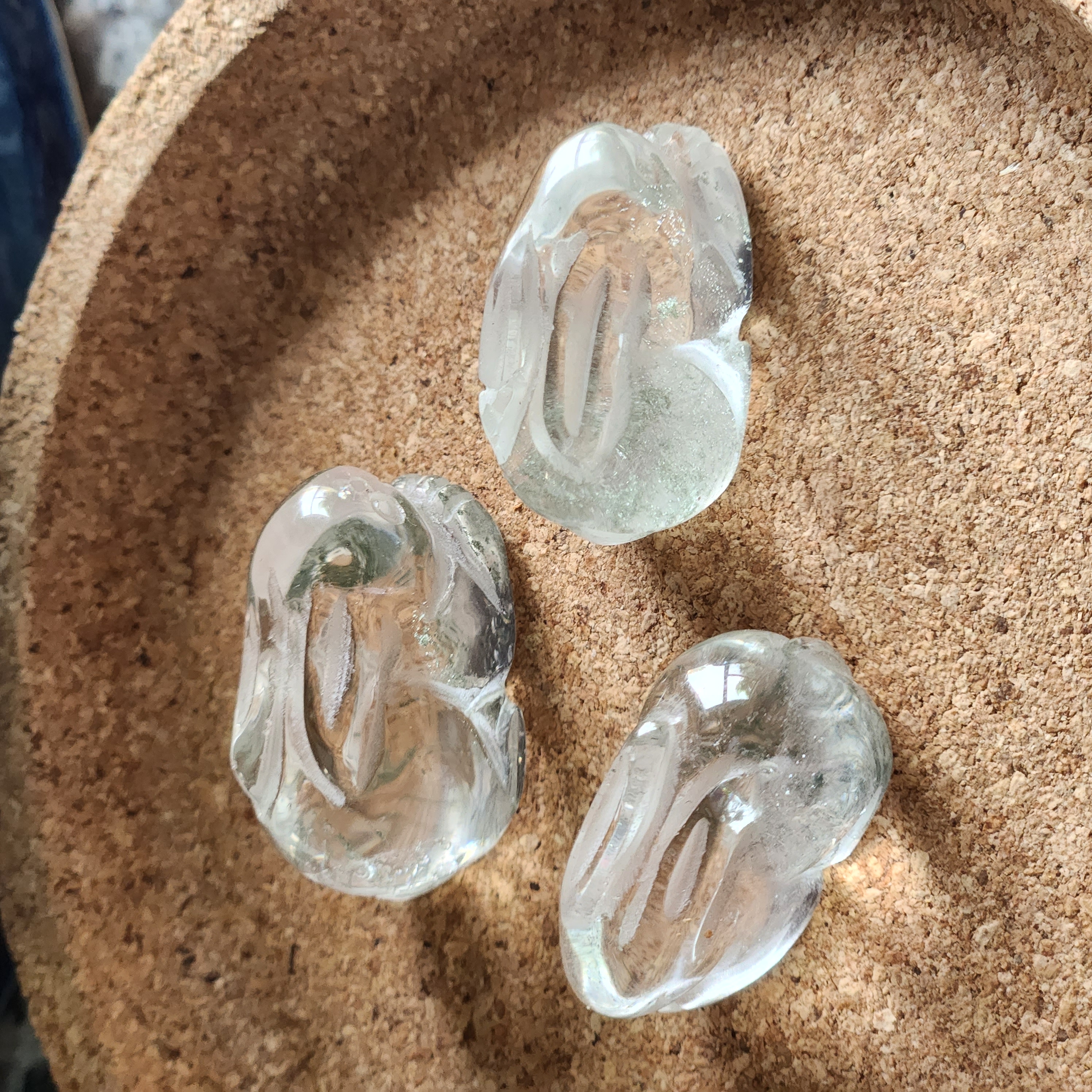 Phantom Quartz Bunny Rabbit • Green Ghost Phantom Bunny Rabbit