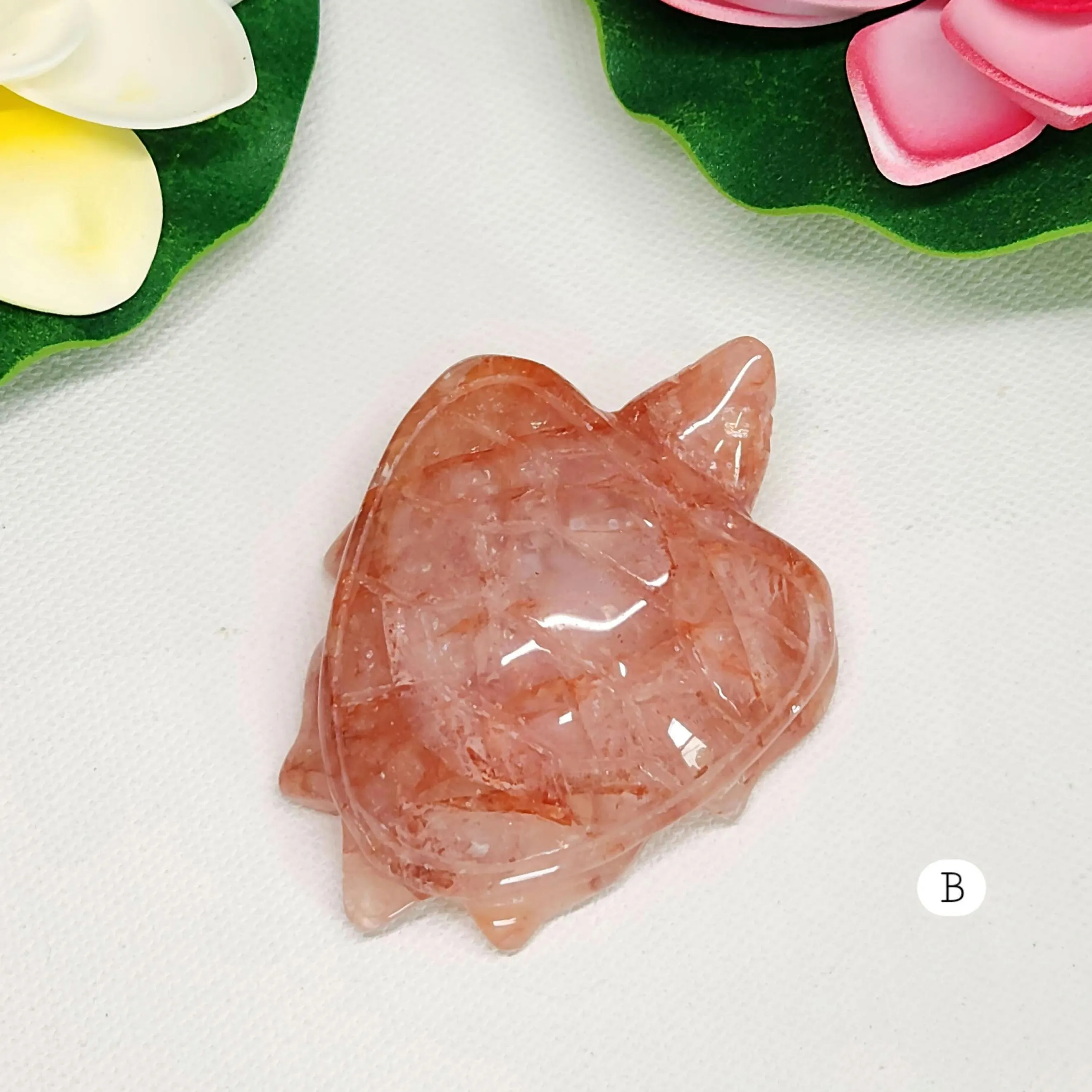 Fire Quartz Turtle • Pink Opal turtle • Red Hematoid Turtle • Golden Healer turtle 