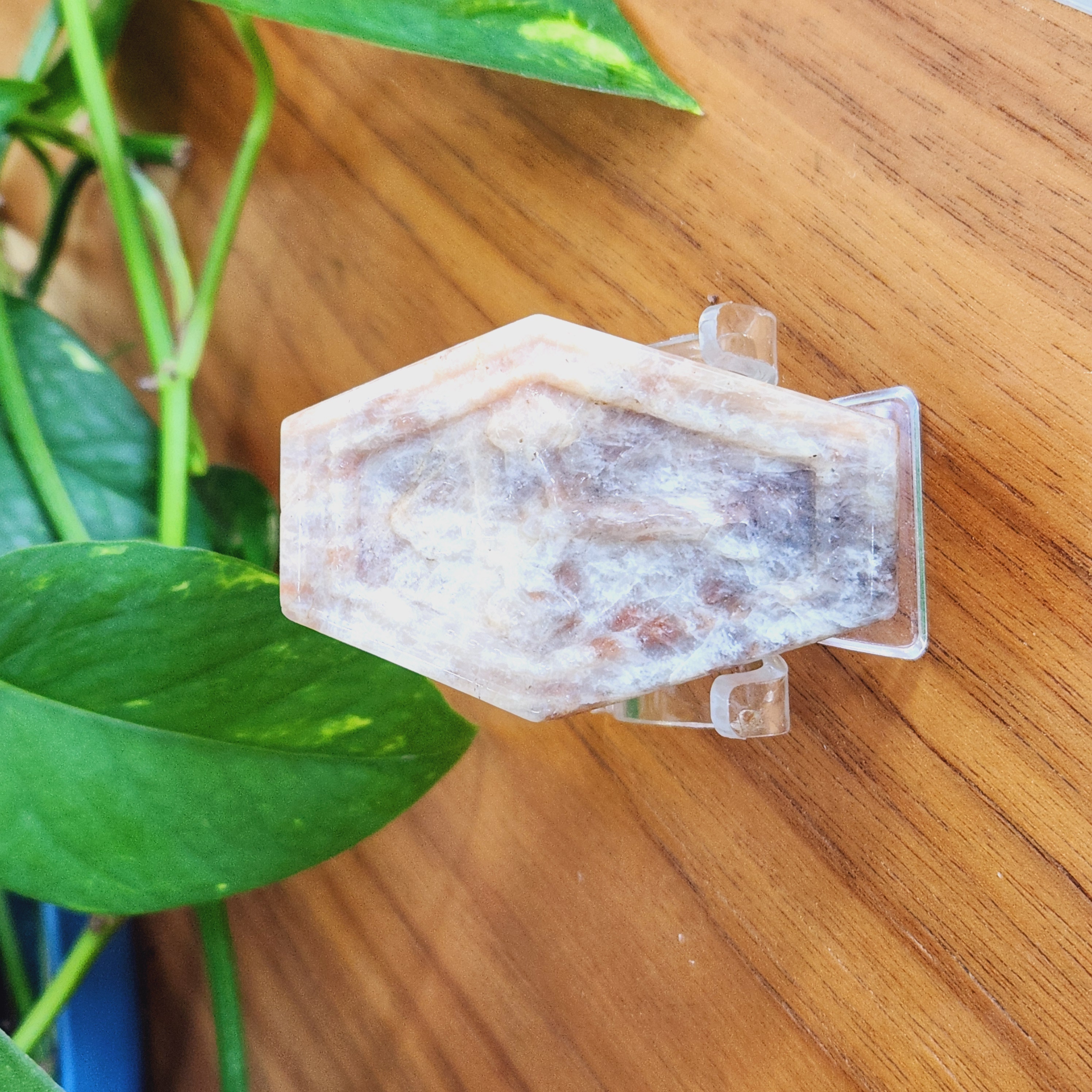 Moonstone Coffin • 2.5" Sunstone Moonstone Coffin • Coffin carving • Halloween Crystal Decoration - Crystal Gift idea