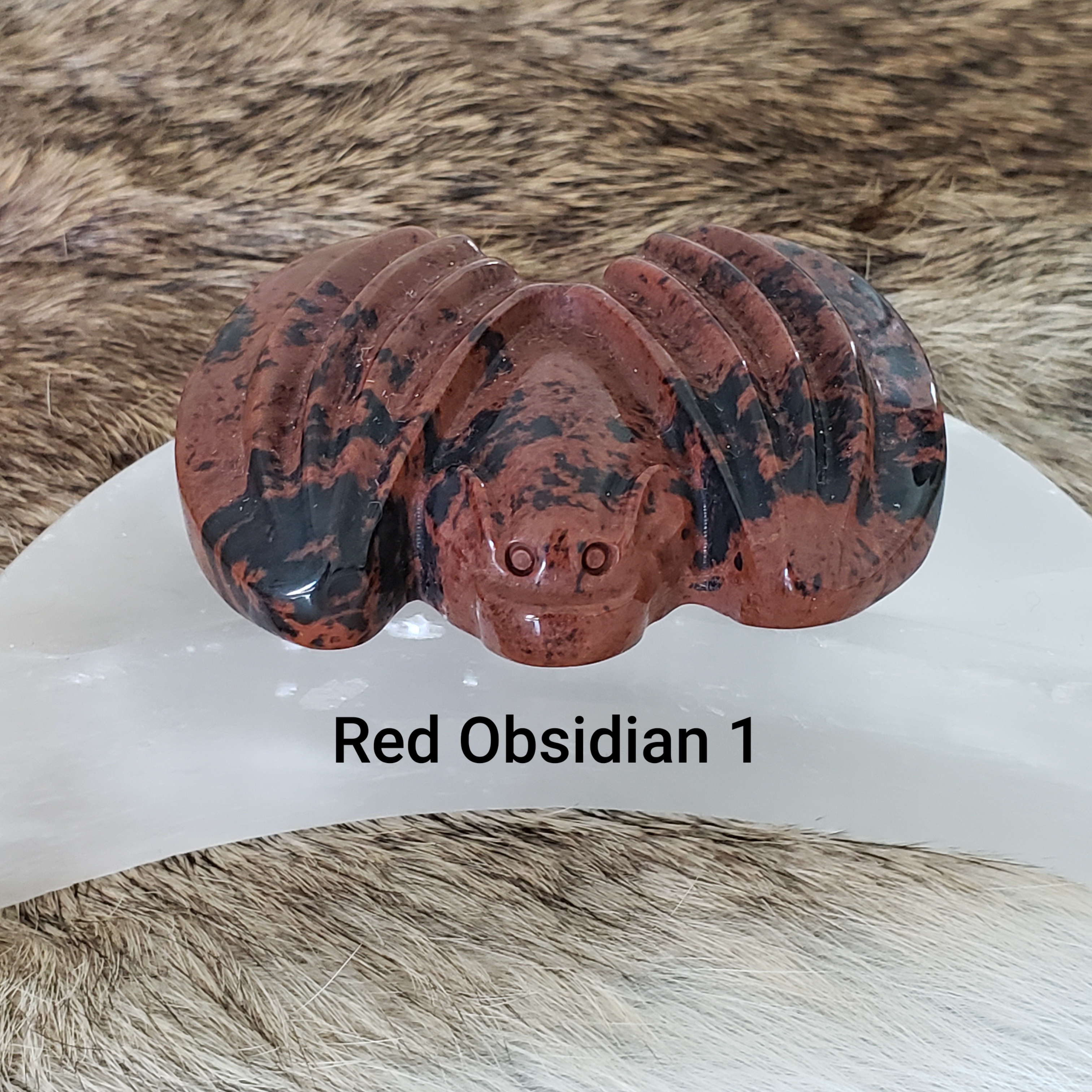 Crystal Bats - 2.8" Bat carving - Stone bats - Halloween bats decoration, Bats crystal gift