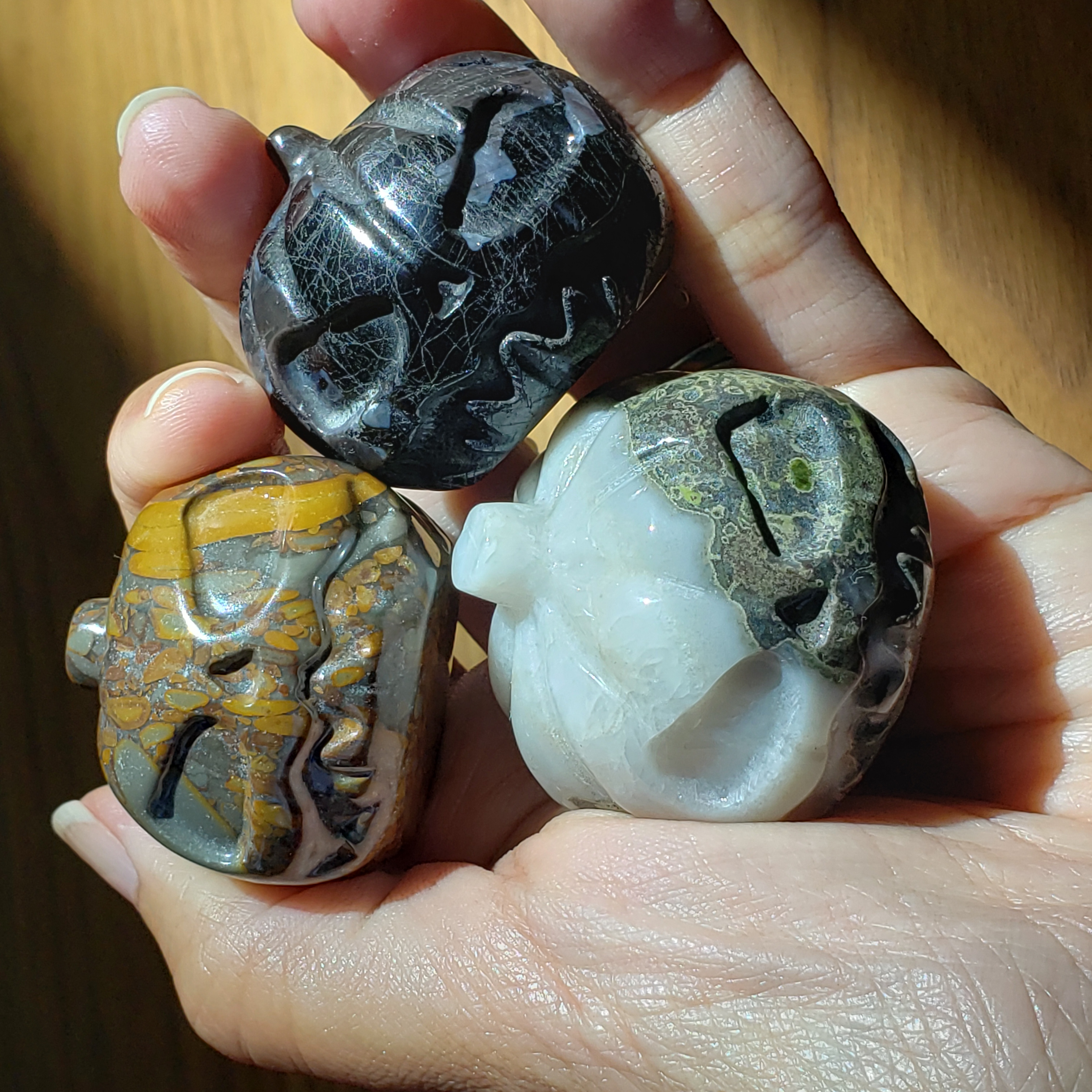 Pumpkin crystal, Halloween pumpkins - Jack O Lantern - crystal pumpkin carving - fun Halloween gift home decoration