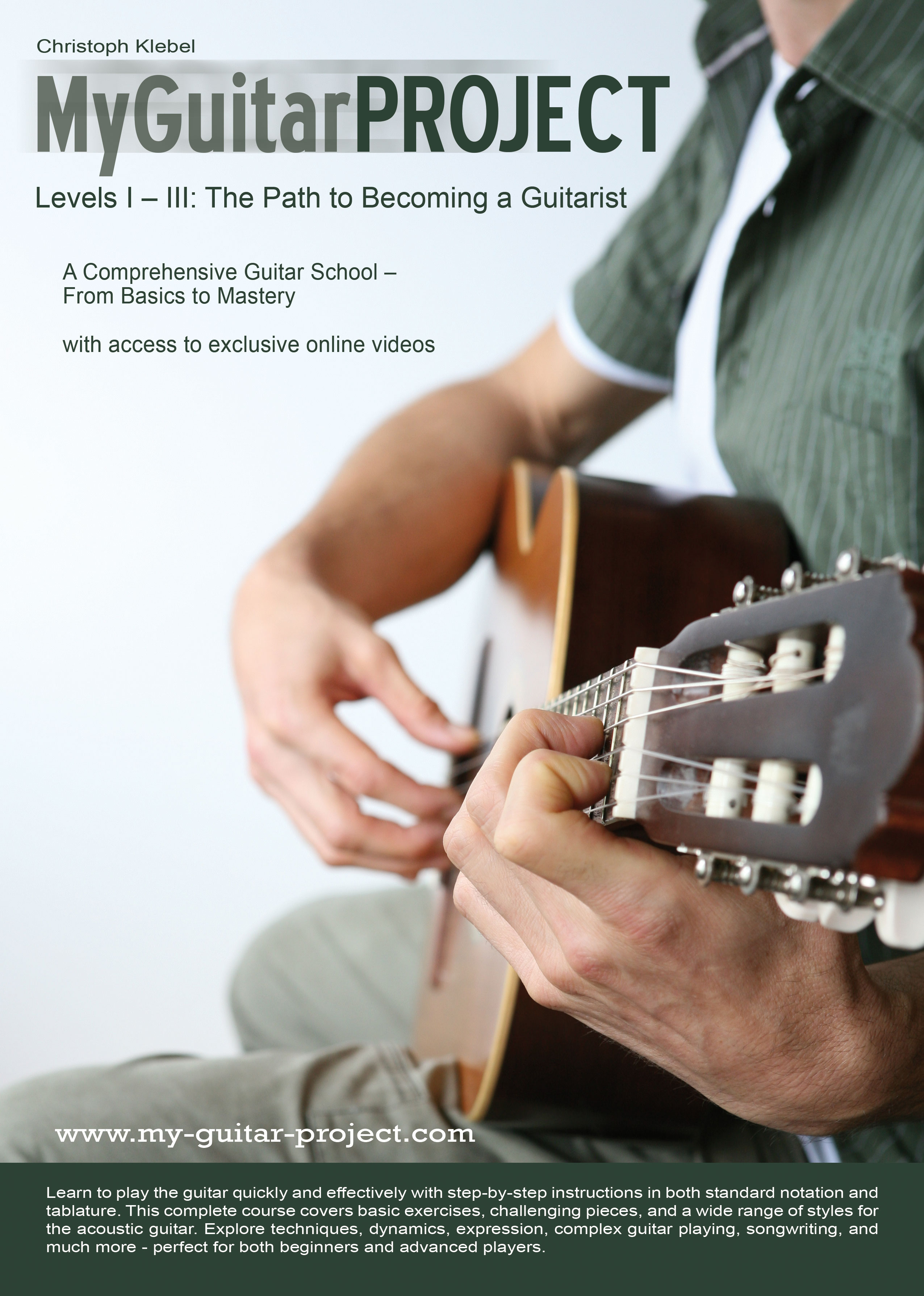 Self-study Guitar Textbook (Ebook in English, as printable pdf)