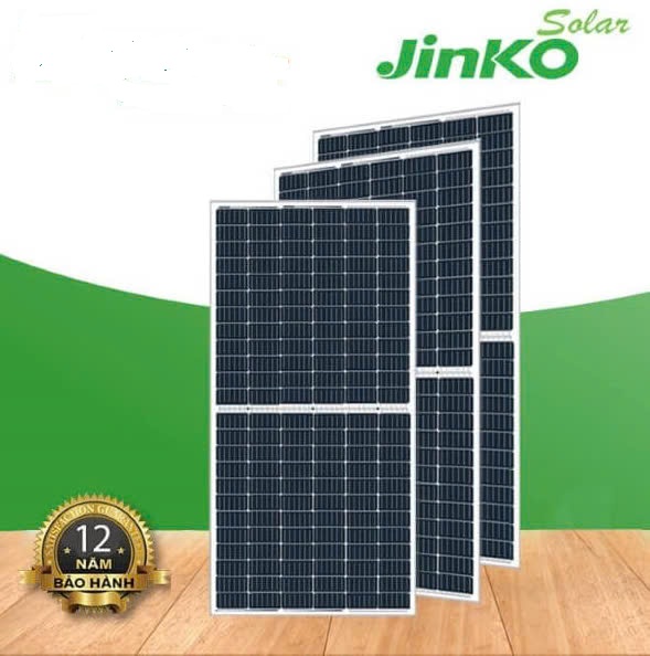 Tấm Pin Năng Lượng Mặt Trời Jinko Solar 550W