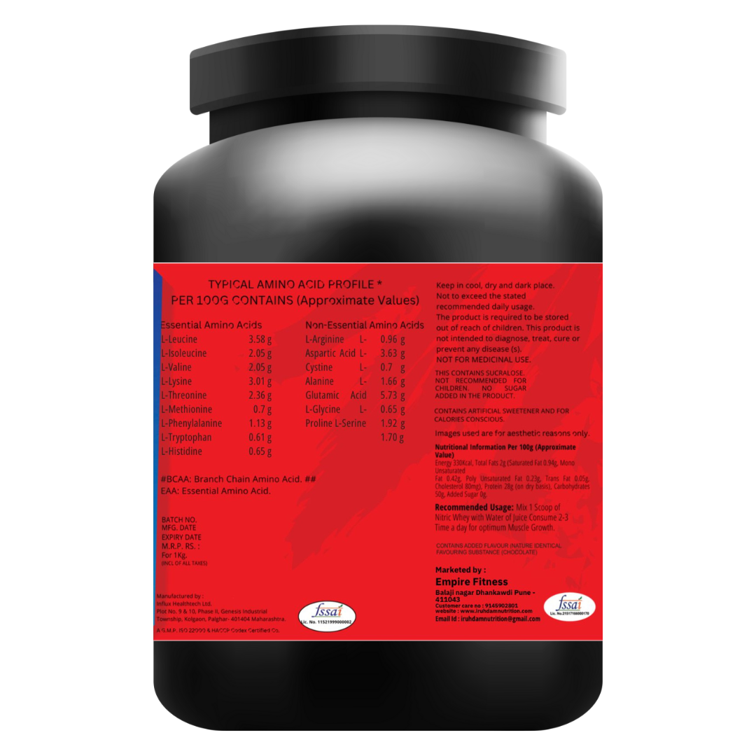 Nitric Whey Protein Powder