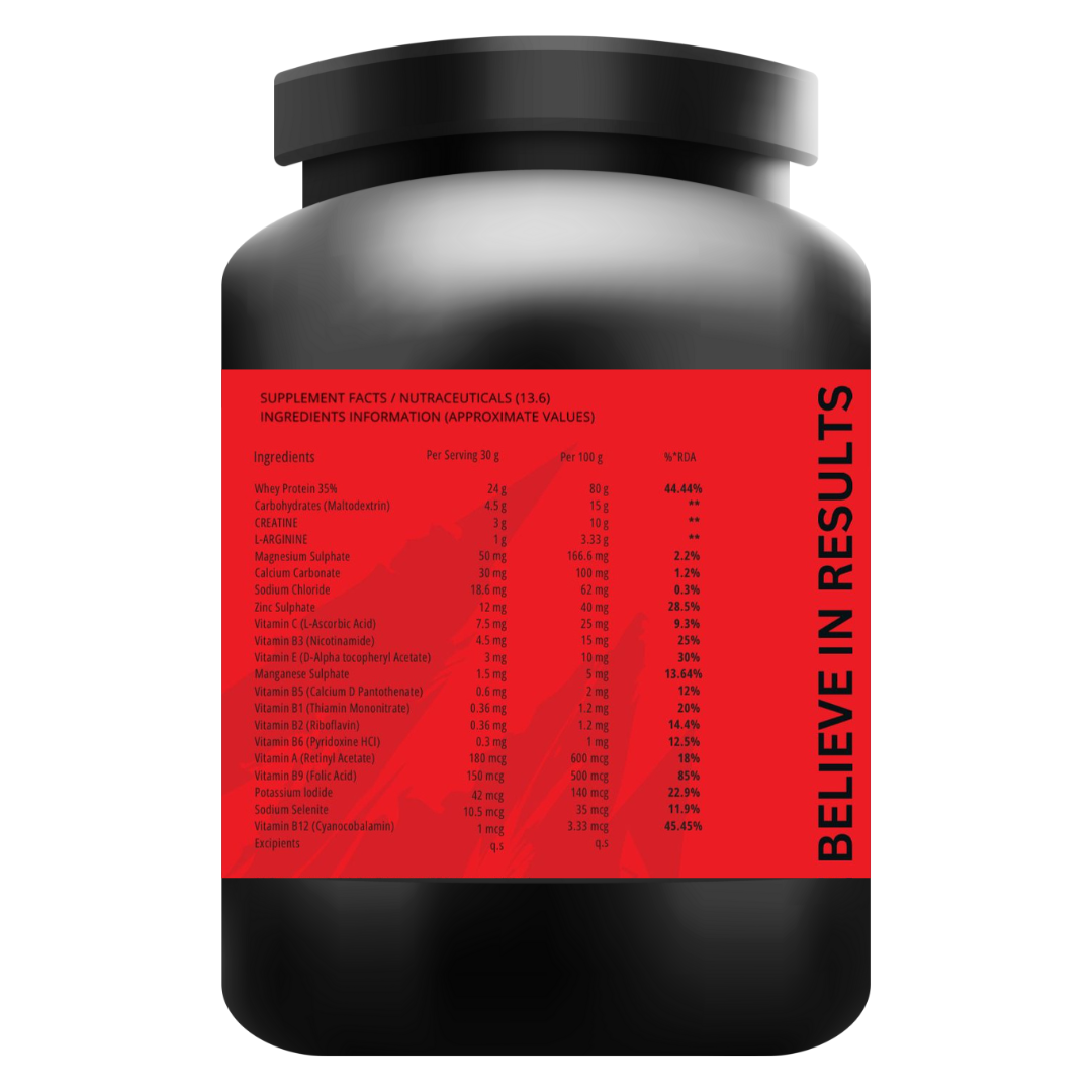 Nitric Whey Protein Powder