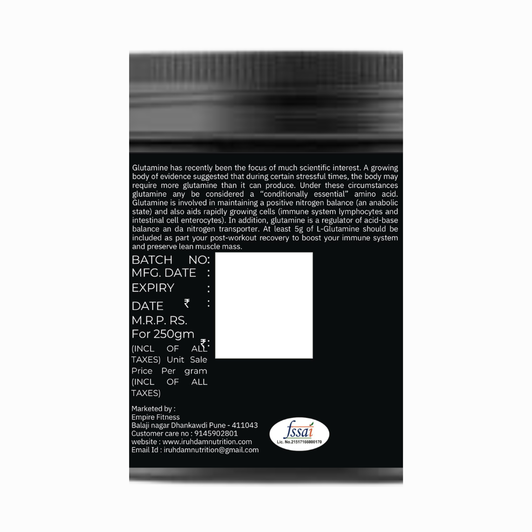 Glutamine Unflavoured