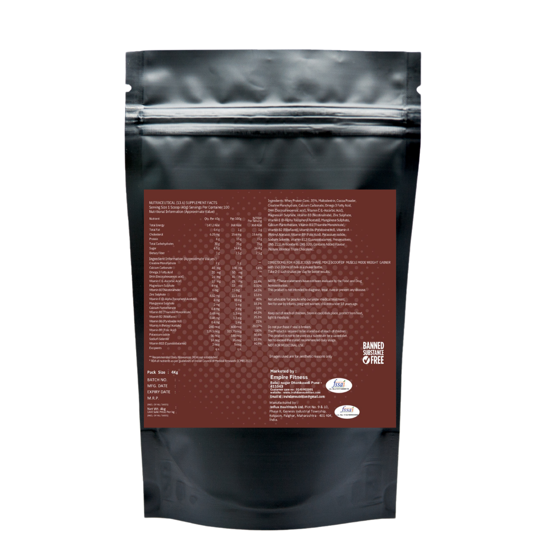 Muscle Mode Weight Gainer