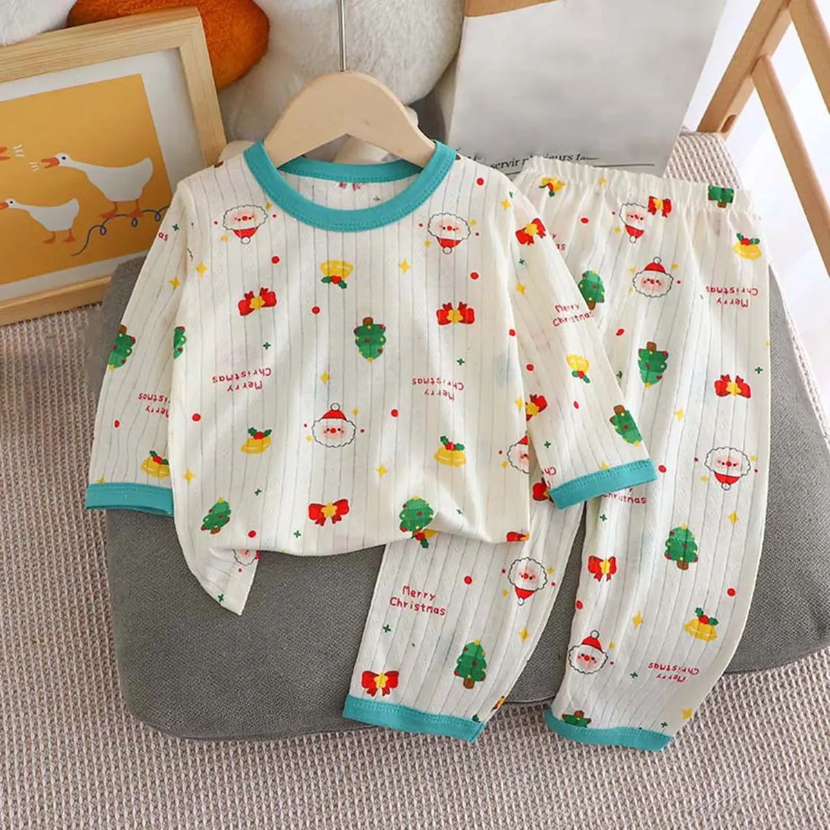Pijama infantil navideño