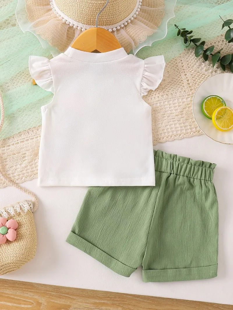 Conjunto Infantil Floral