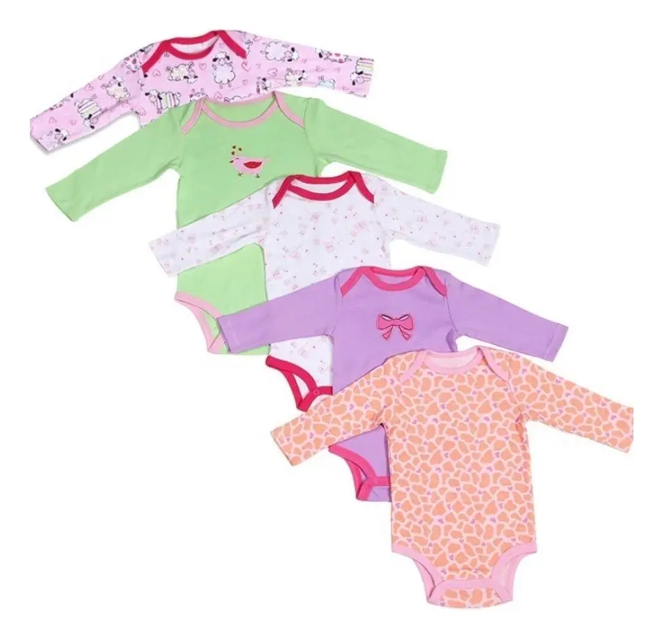 Set de Bodys para Bebé x5