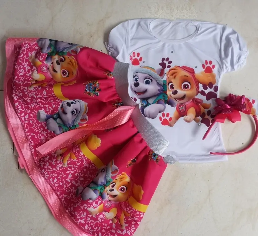 Conjunto Paw Patrol Niña