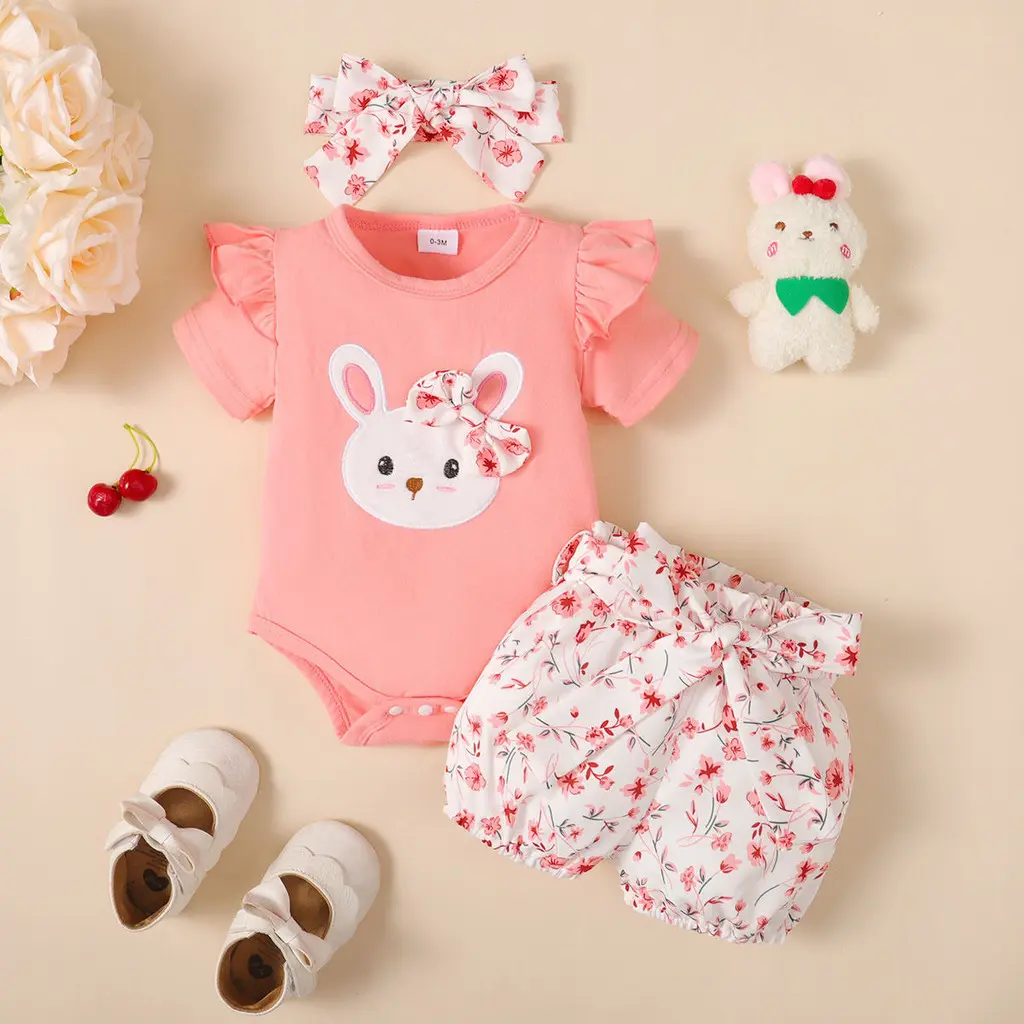 Conjunto de Ropa Bebé Conejita