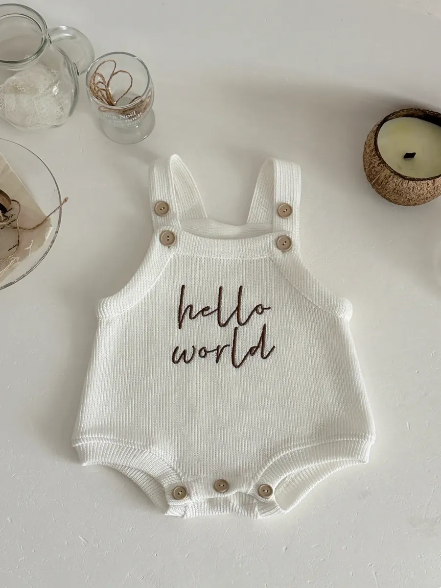 Body para bebé 'Hello World'