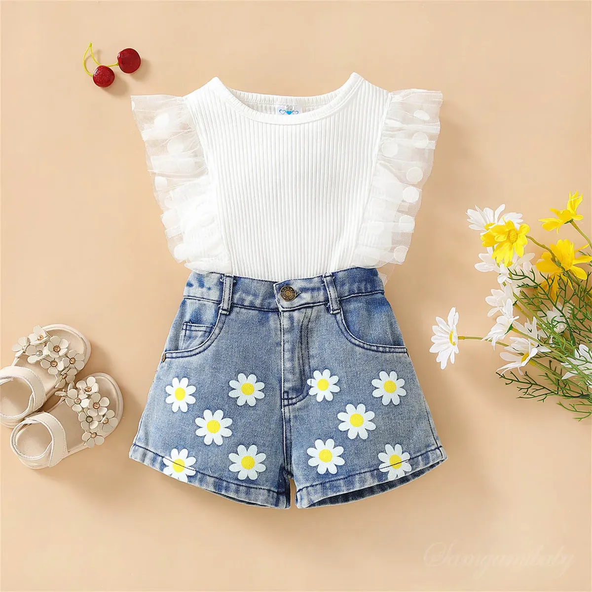 Conjunto infantil de verano