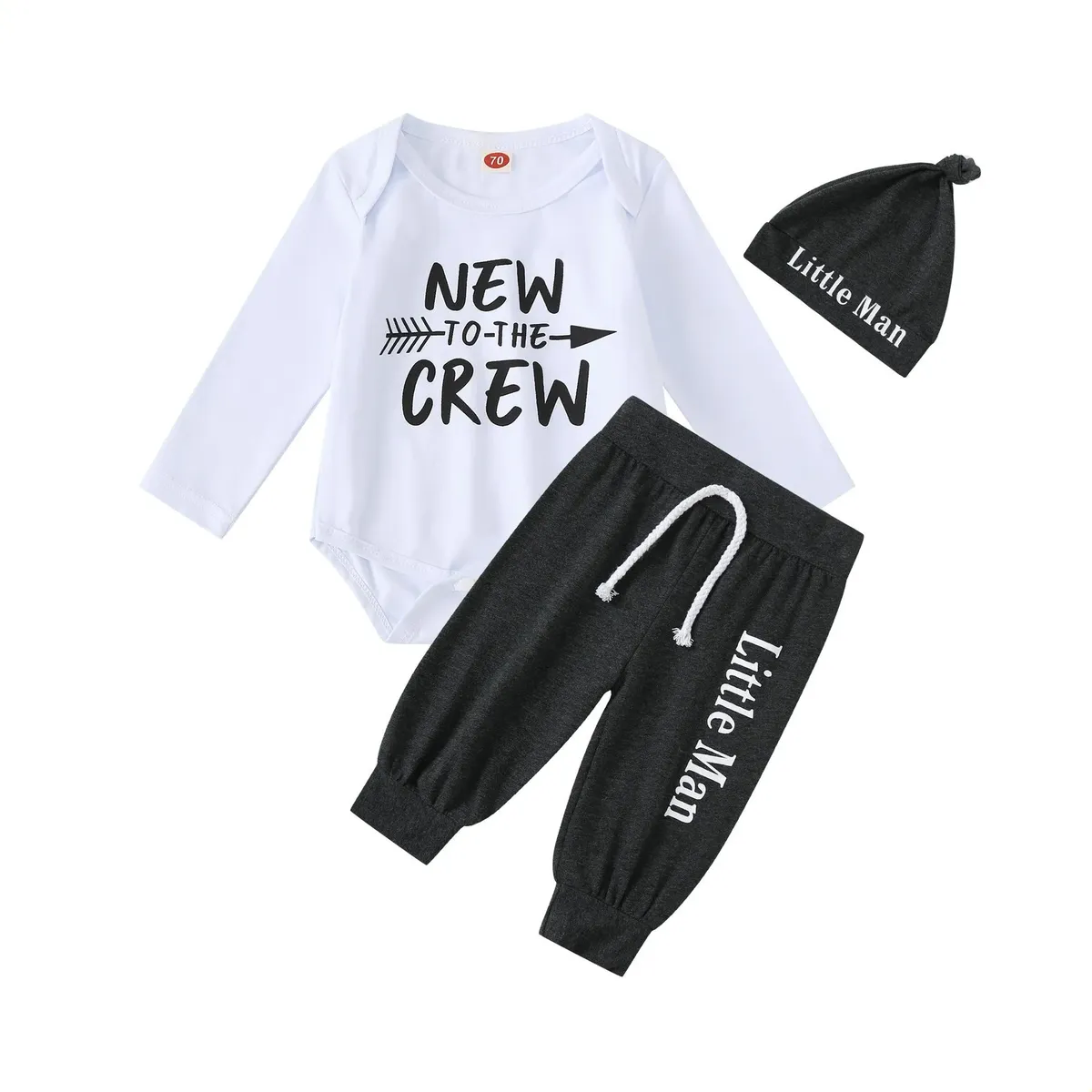 Conjunto Bebé 'New to the Crew'