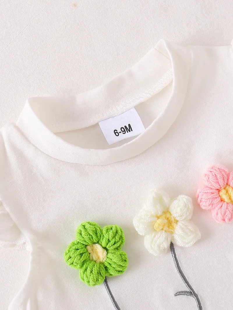 Conjunto Infantil Floral