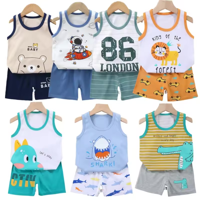 Set de pijamas infantiles para niños