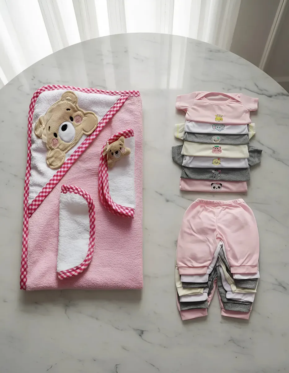 Set de Ropa y Accesorios para Bebé